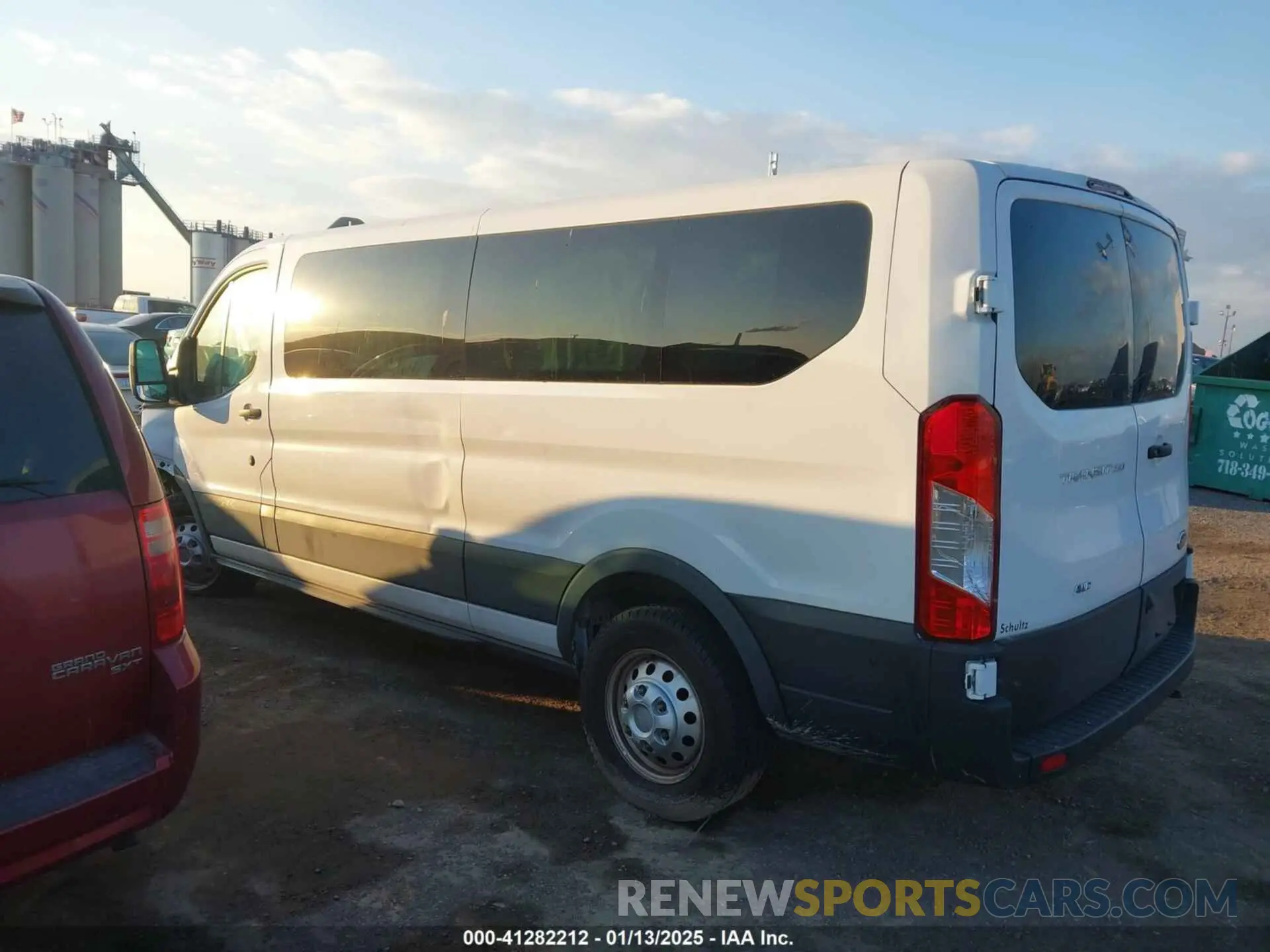 14 Photograph of a damaged car 1FBAX9Y80PKA16636 FORD TRANSIT-350 PASSENGER VAN 2023