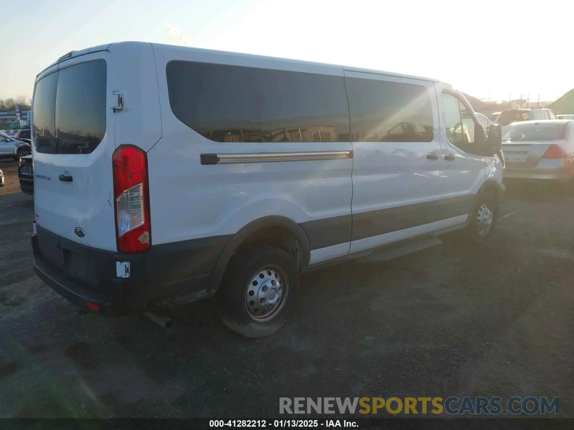 4 Photograph of a damaged car 1FBAX9Y80PKA16636 FORD TRANSIT-350 PASSENGER VAN 2023
