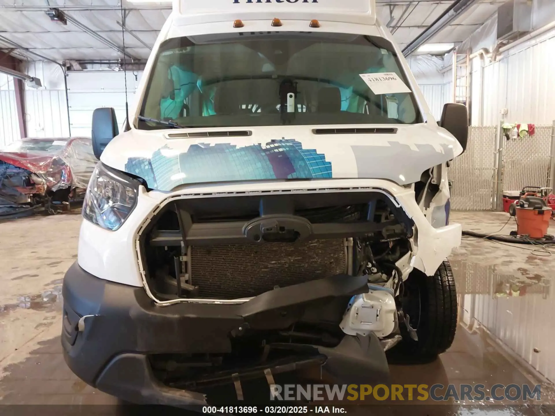 10 Photograph of a damaged car 1FBVU4X80PKC01073 FORD TRANSIT-350 PASSENGER VAN 2023