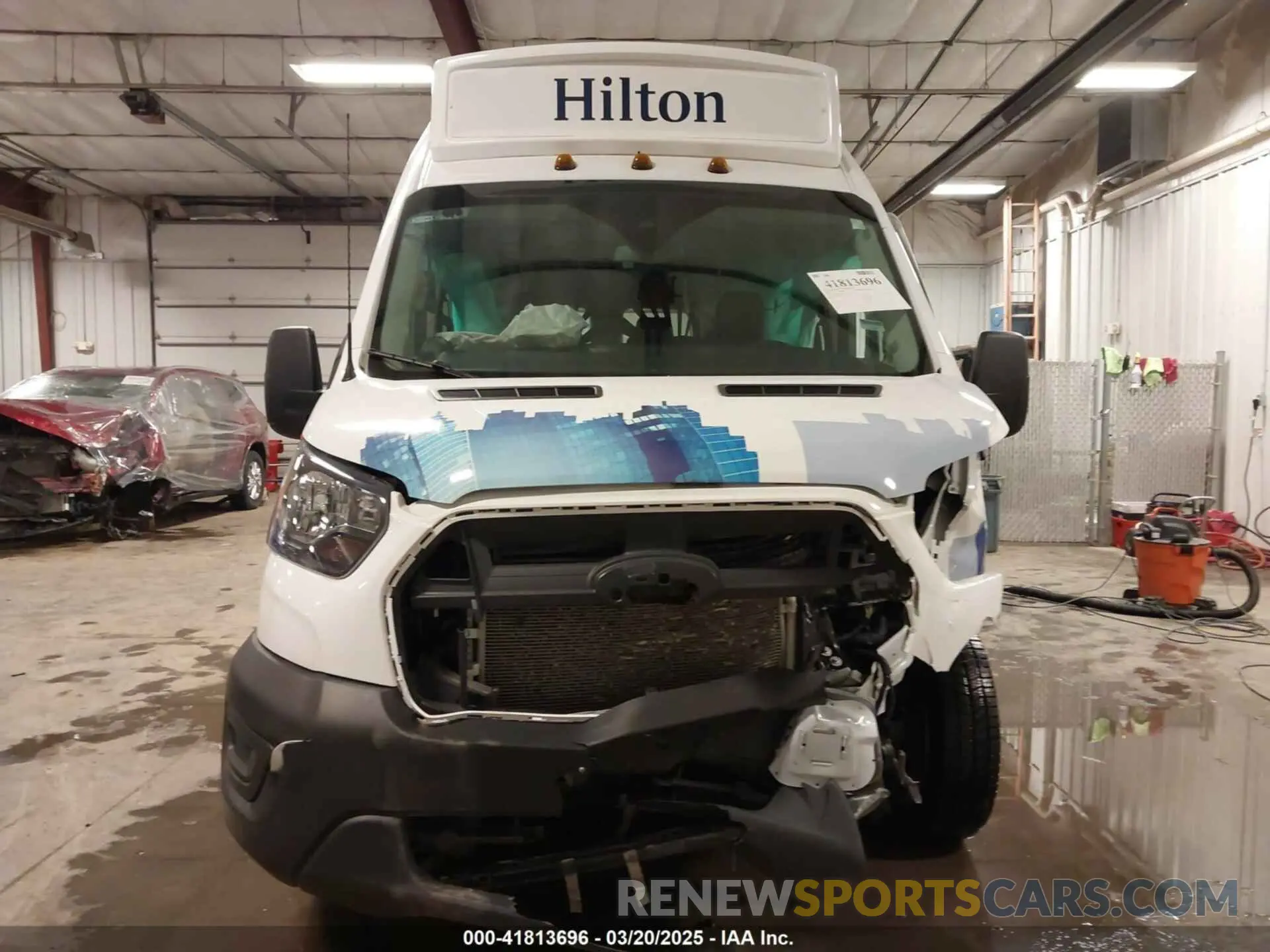 14 Photograph of a damaged car 1FBVU4X80PKC01073 FORD TRANSIT-350 PASSENGER VAN 2023