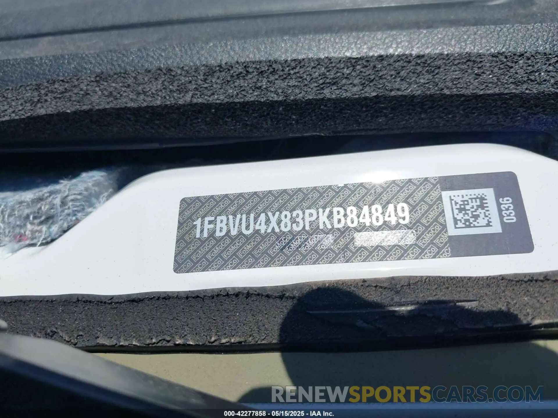 9 Photograph of a damaged car 1FBVU4X83PKB84849 FORD TRANSIT-350 PASSENGER VAN 2023