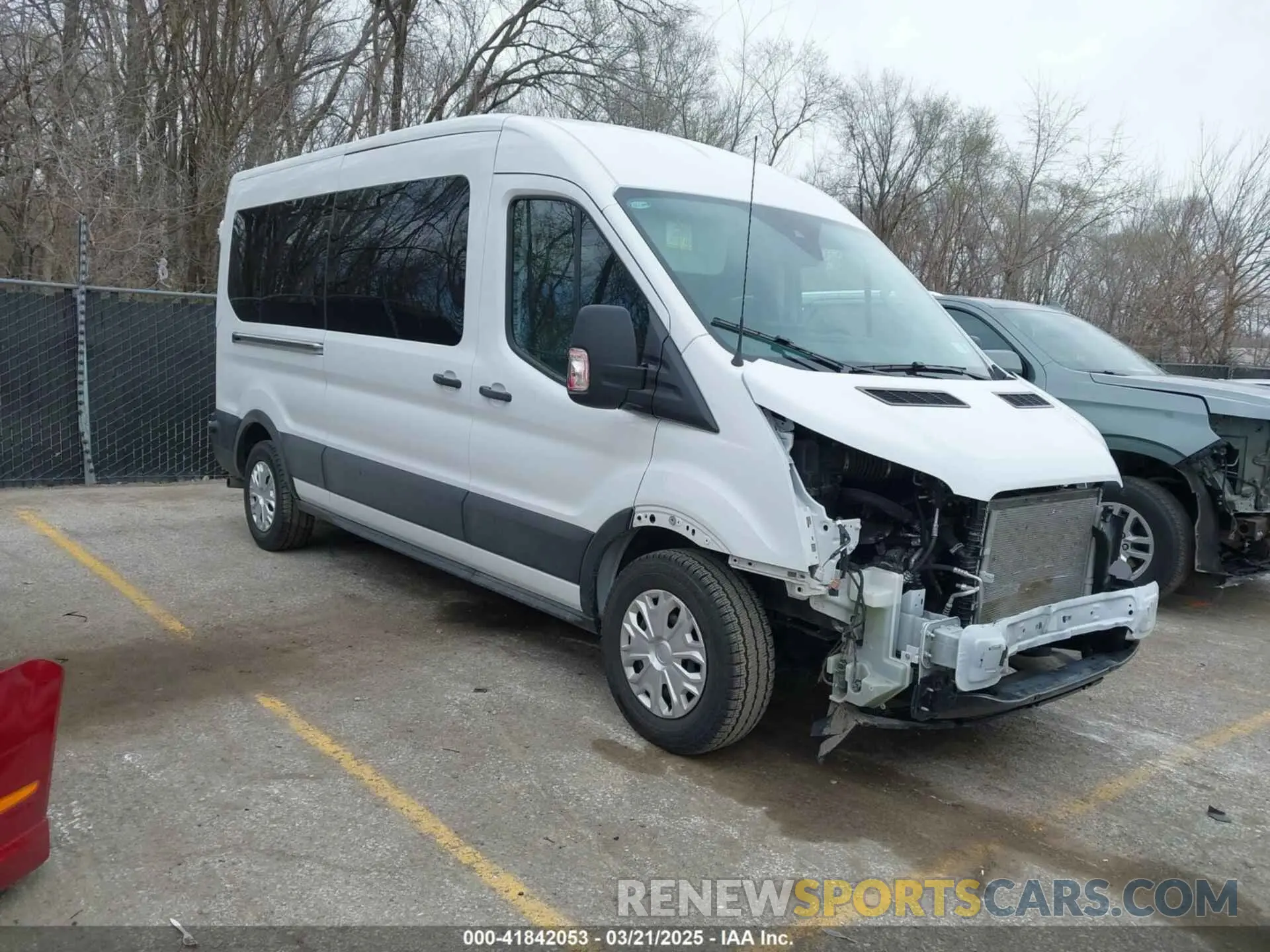 1 Photograph of a damaged car 1FBAX2C86RKA52252 FORD TRANSIT-350 PASSENGER VAN 2024