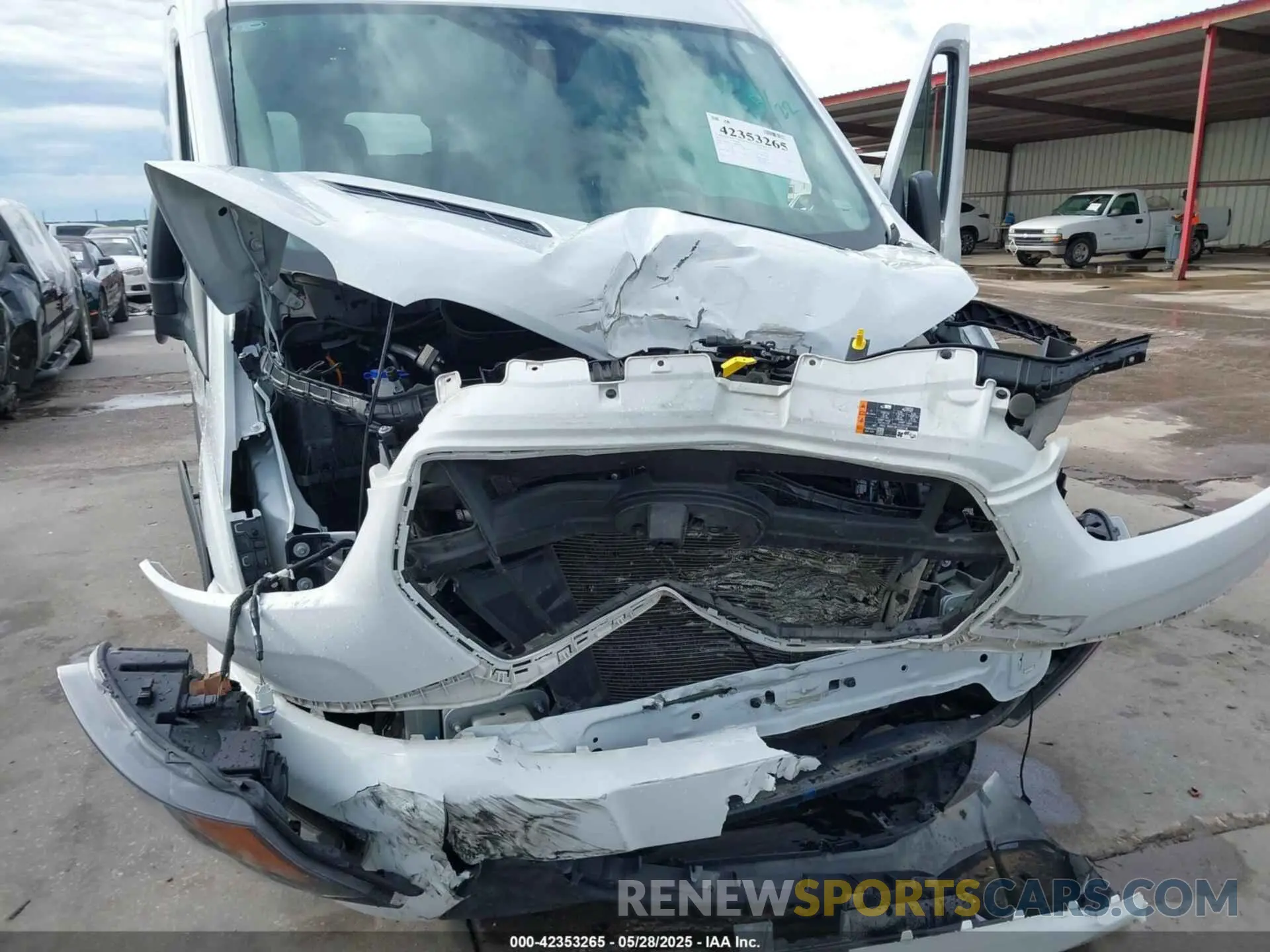 18 Photograph of a damaged car 1FBAX2C87RKA51837 FORD TRANSIT-350 PASSENGER VAN 2024