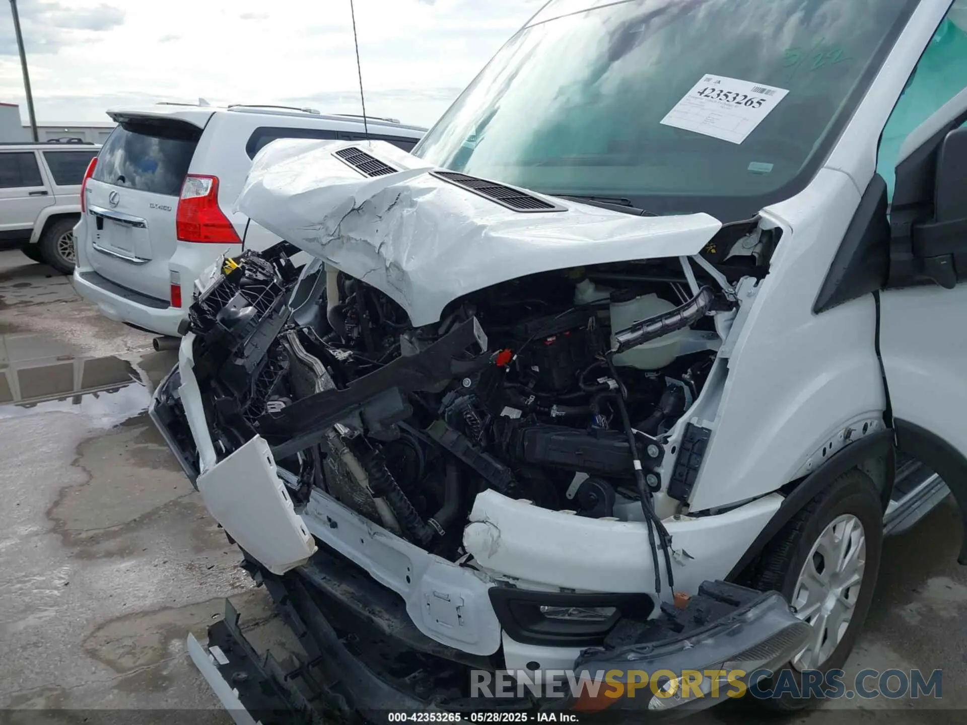 6 Photograph of a damaged car 1FBAX2C87RKA51837 FORD TRANSIT-350 PASSENGER VAN 2024