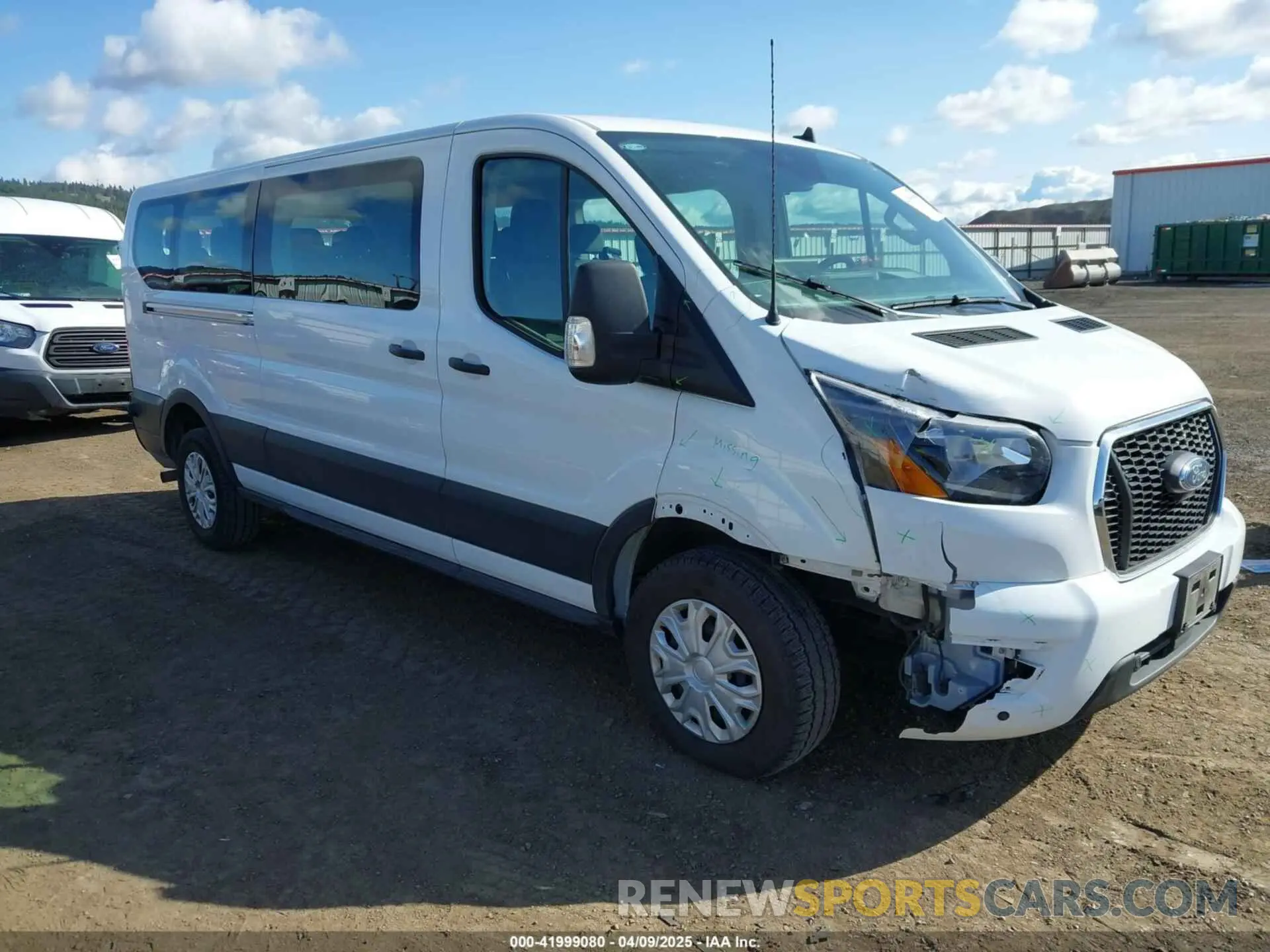 1 Photograph of a damaged car 1FBAX2Y81RKA73471 FORD TRANSIT-350 PASSENGER VAN 2024