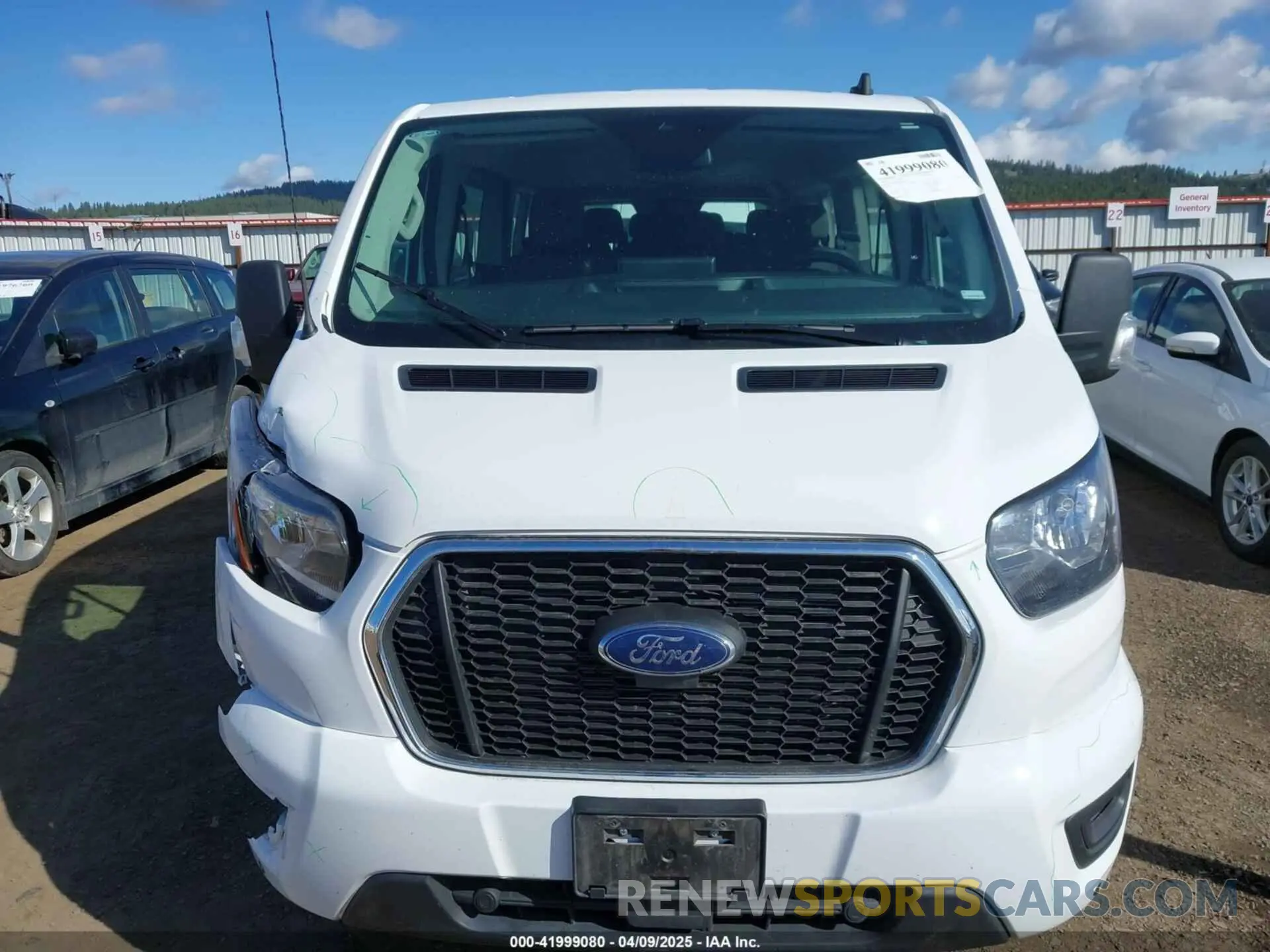 12 Photograph of a damaged car 1FBAX2Y81RKA73471 FORD TRANSIT-350 PASSENGER VAN 2024