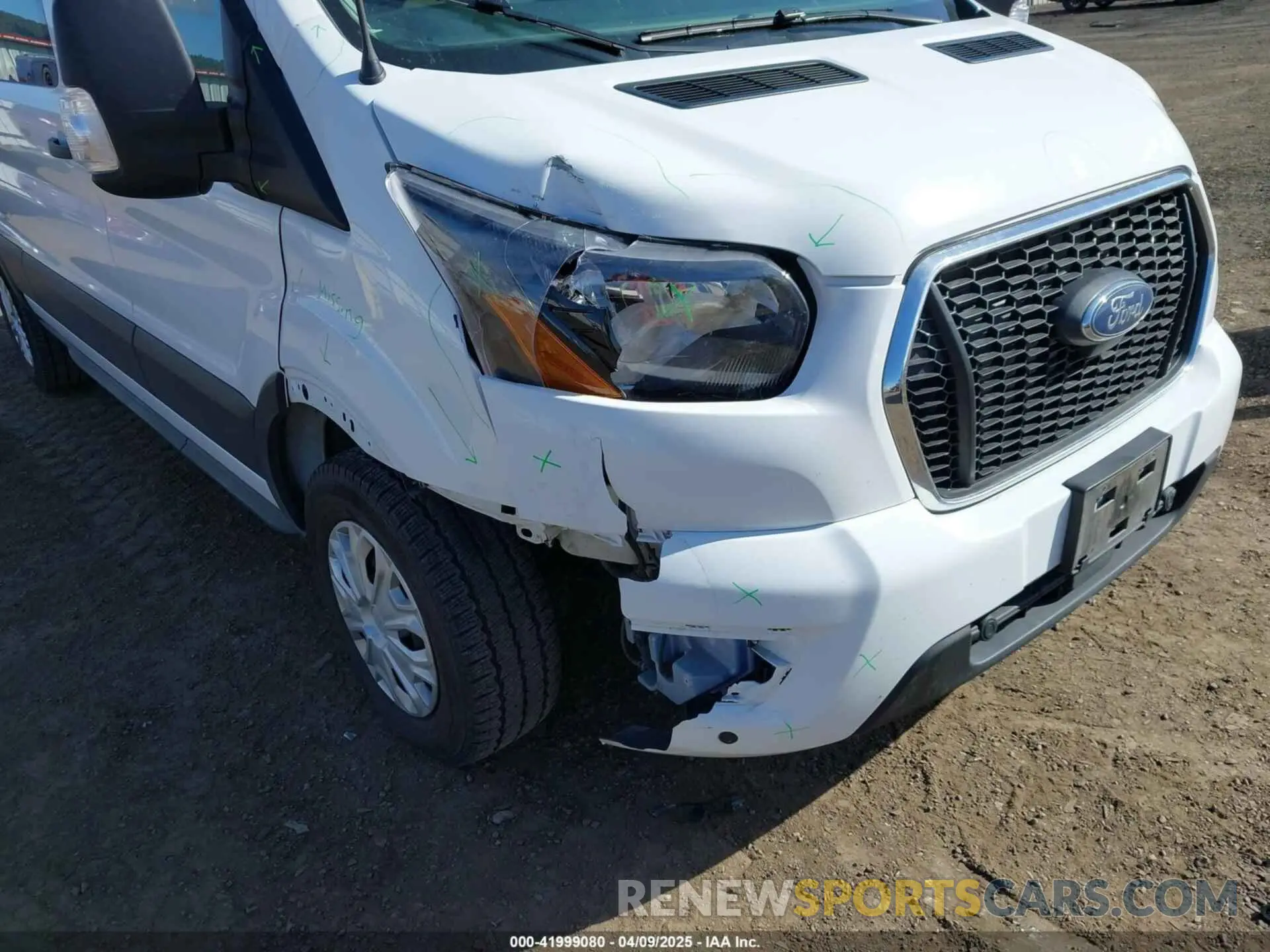 6 Photograph of a damaged car 1FBAX2Y81RKA73471 FORD TRANSIT-350 PASSENGER VAN 2024