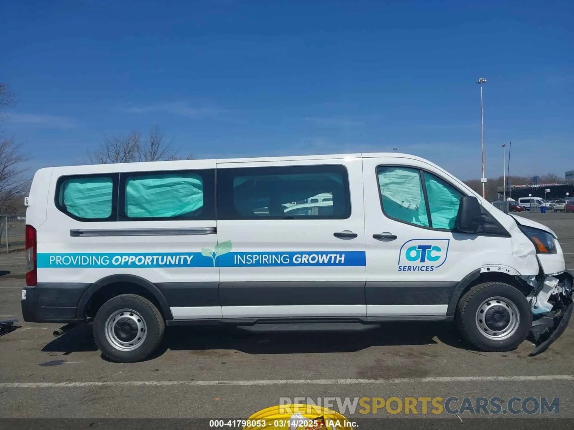 9 Photograph of a damaged car 1FBAX2Y84RKB25496 FORD TRANSIT-350 PASSENGER VAN 2024