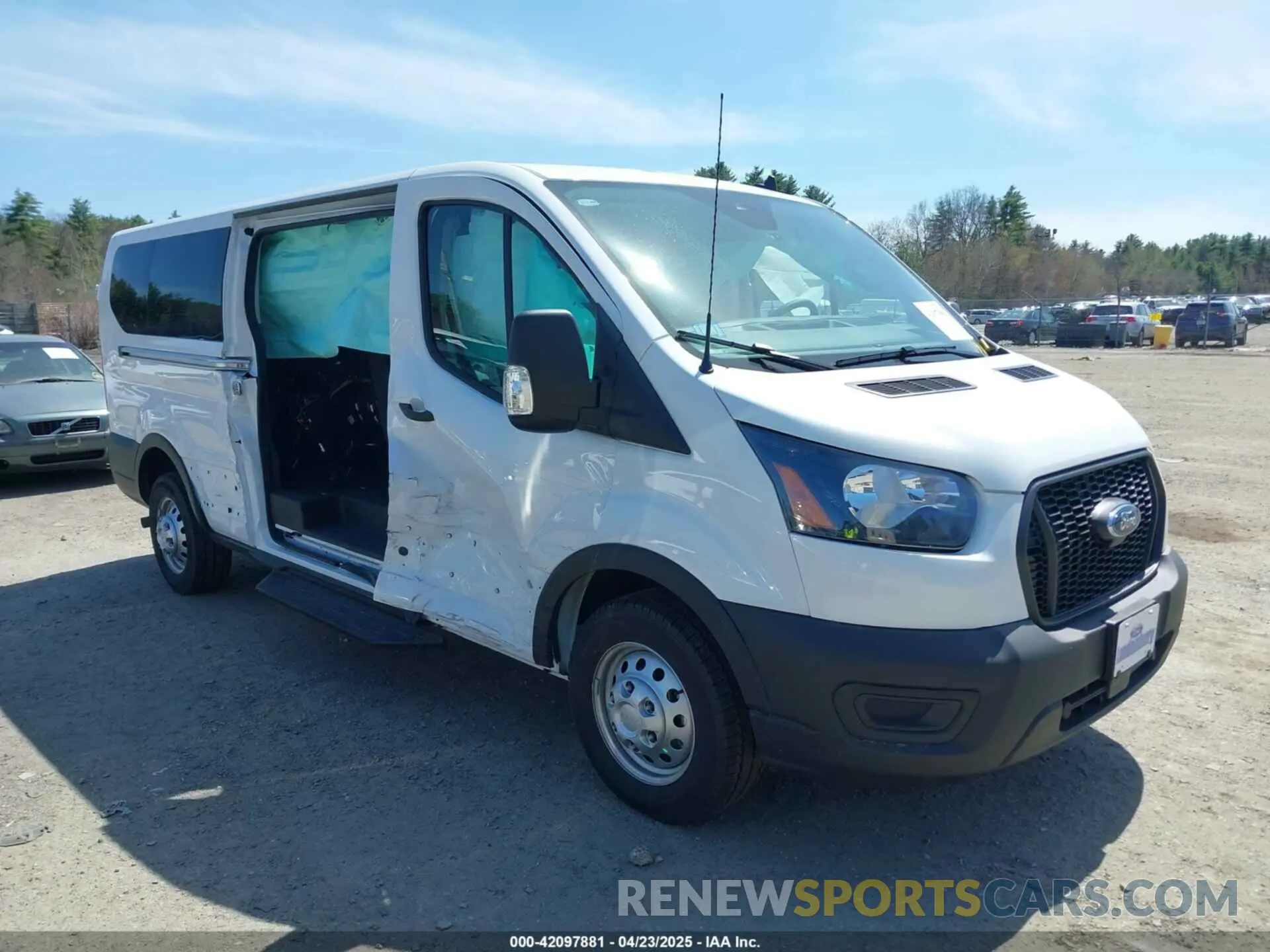 1 Photograph of a damaged car 1FBAX9Y82RKB84992 FORD TRANSIT-350 PASSENGER VAN 2024