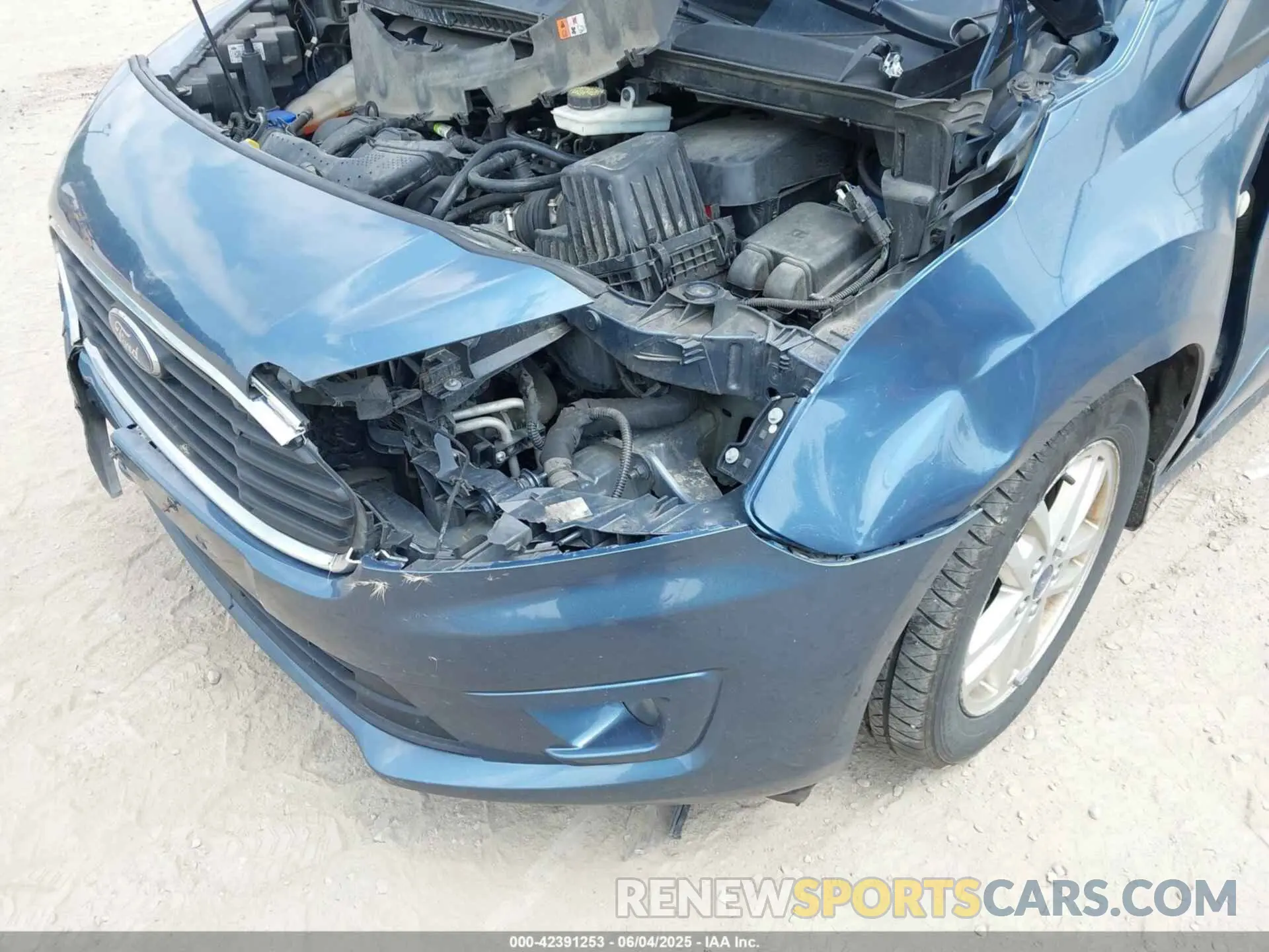 6 Photograph of a damaged car NM0GE9F22K1383933 FORD TRANSIT CONNECT 2019