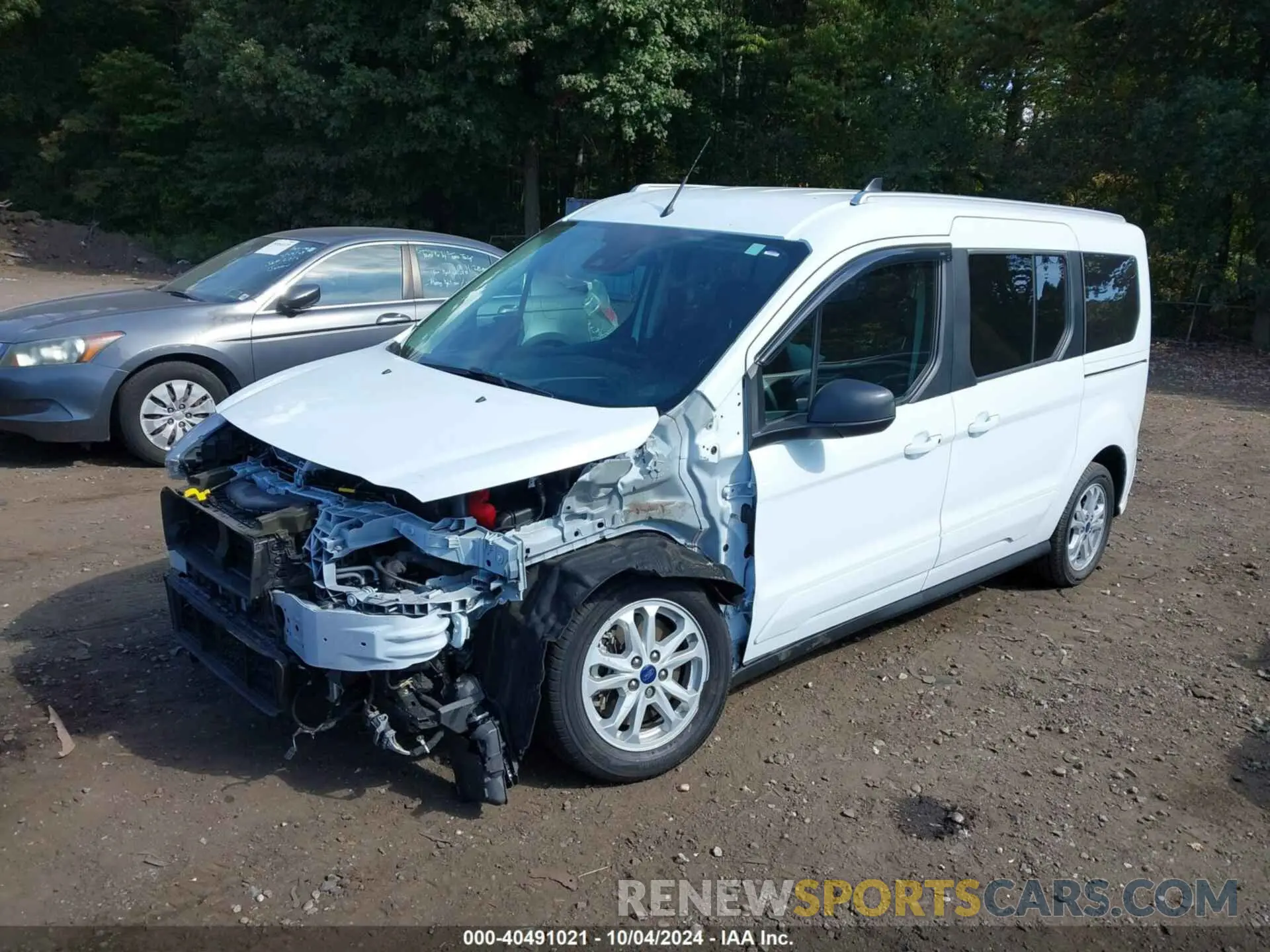 2 Photograph of a damaged car NM0GE9F27K1405537 FORD TRANSIT CONNECT 2019