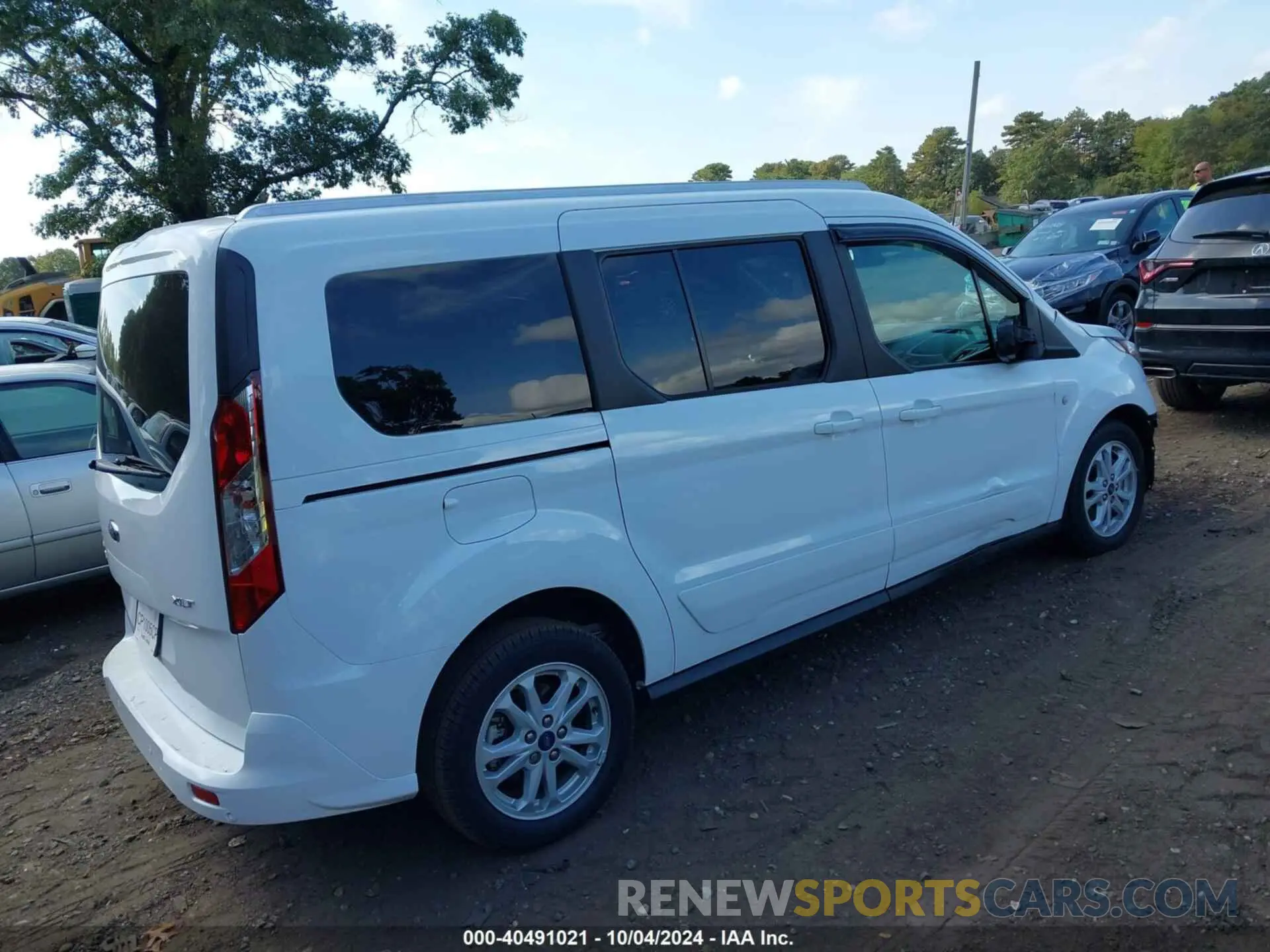 4 Photograph of a damaged car NM0GE9F27K1405537 FORD TRANSIT CONNECT 2019