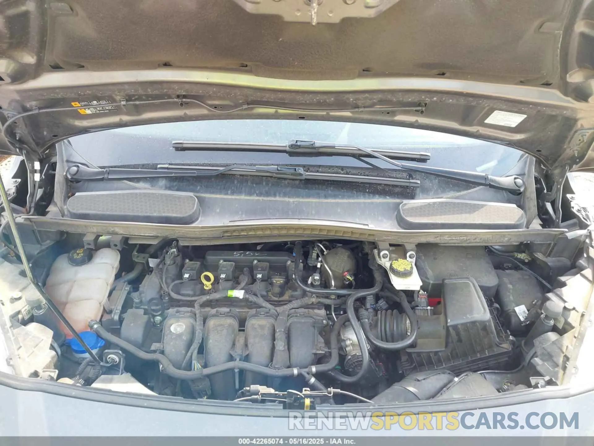 10 Photograph of a damaged car NM0GS9F2XK1427203 FORD TRANSIT CONNECT 2019