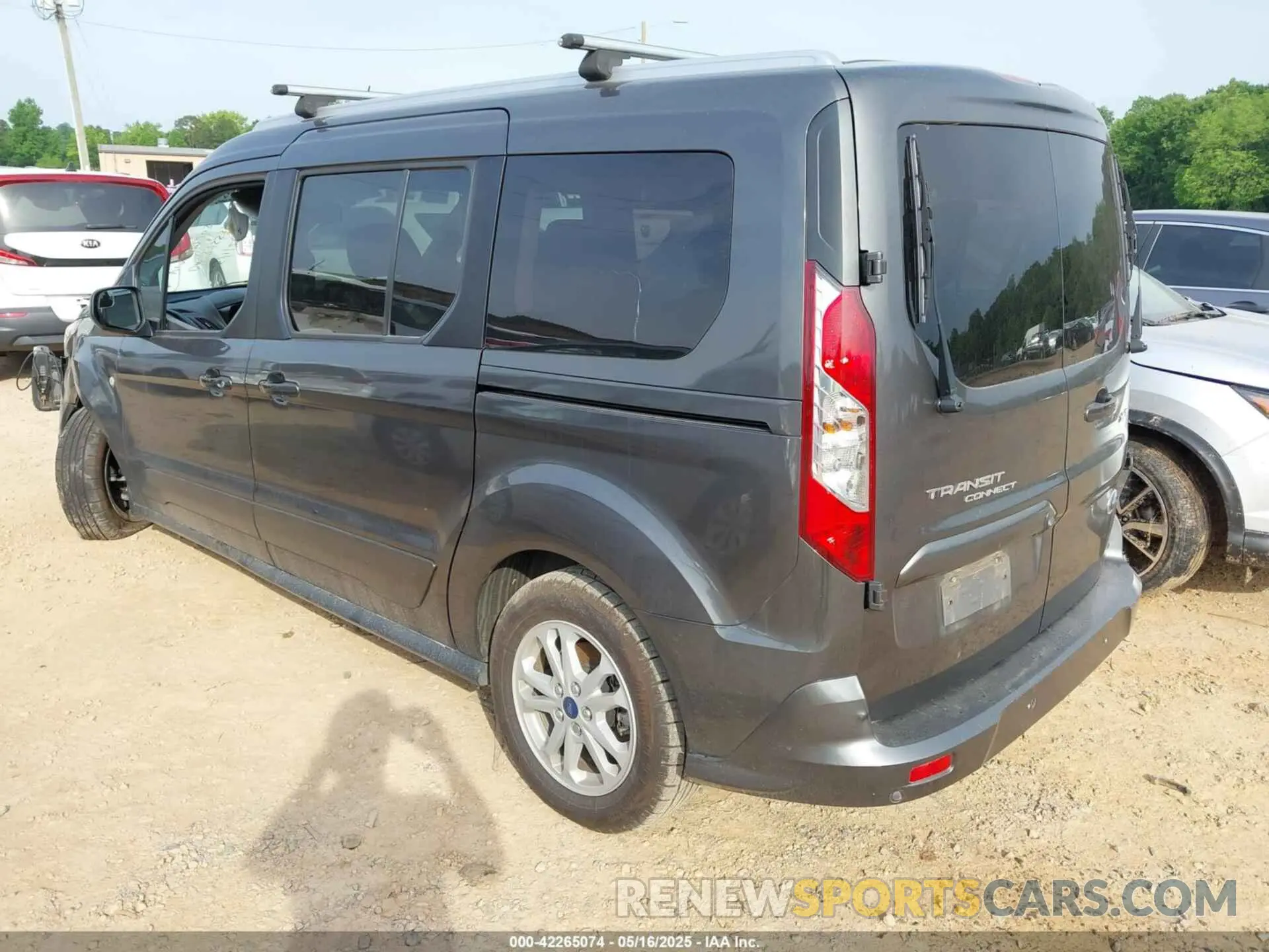 3 Photograph of a damaged car NM0GS9F2XK1427203 FORD TRANSIT CONNECT 2019