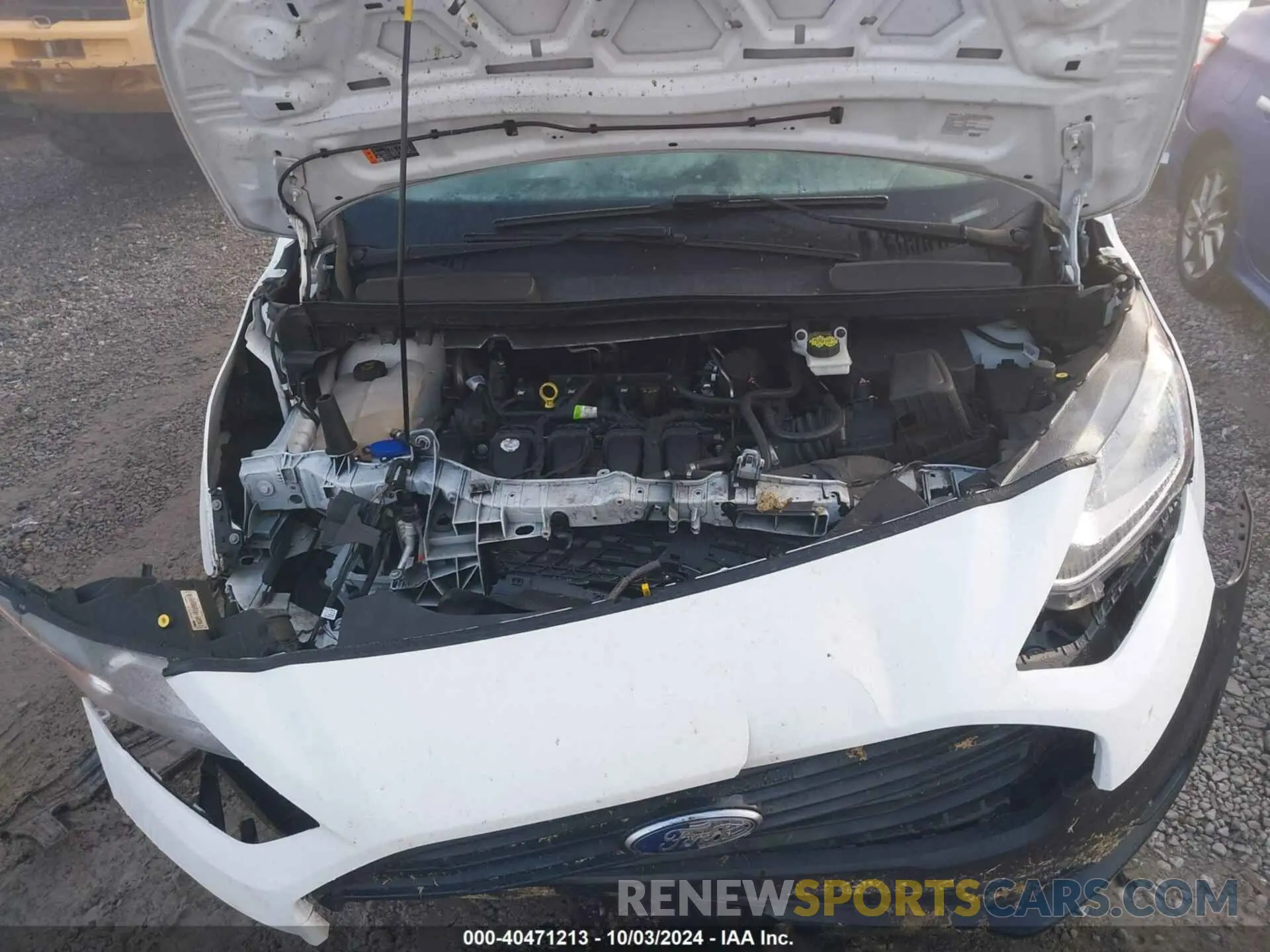 10 Photograph of a damaged car NM0LE6E22K1410160 FORD TRANSIT CONNECT 2019