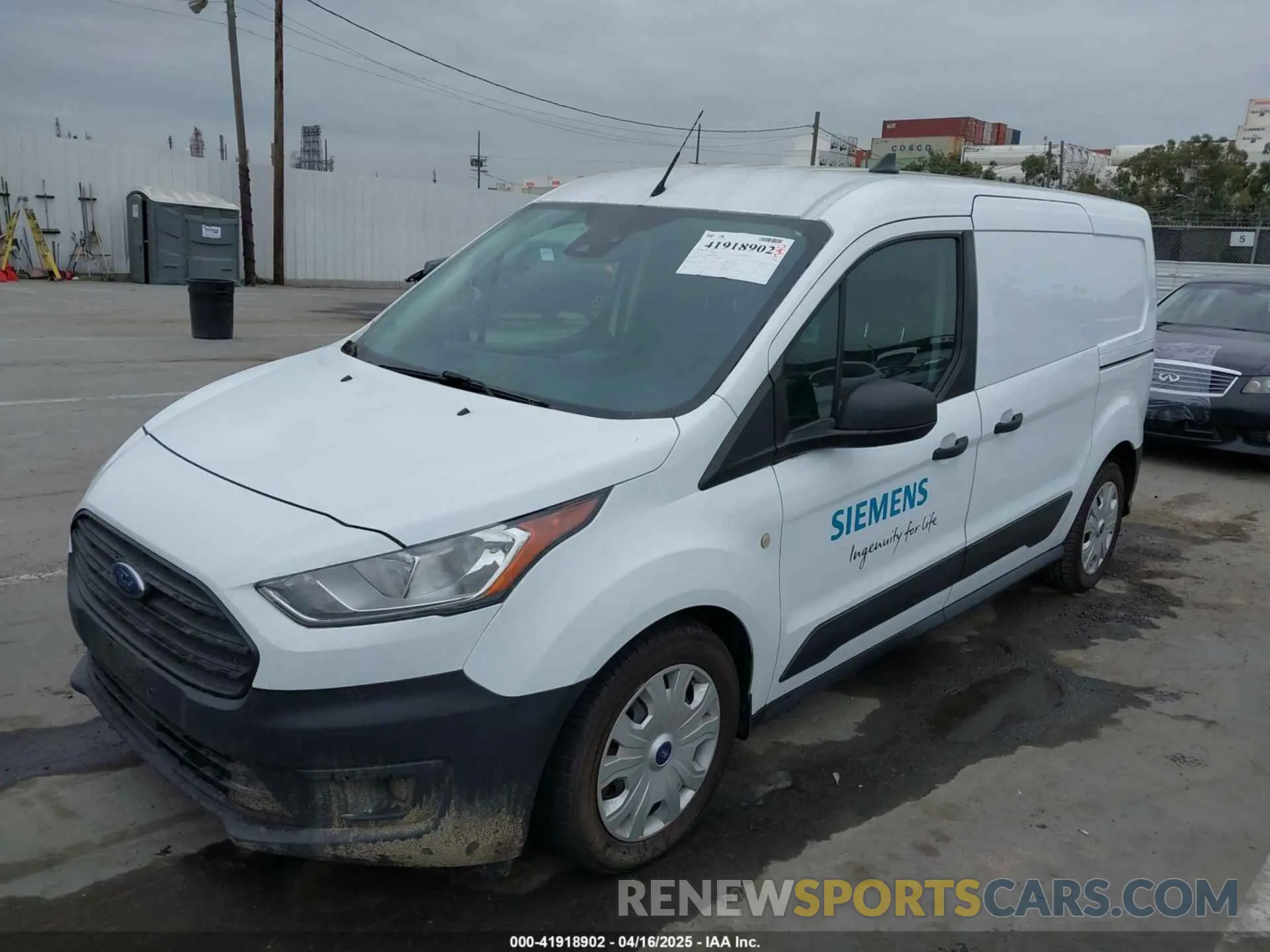 2 Photograph of a damaged car NM0LE7E20K1431420 FORD TRANSIT CONNECT 2019