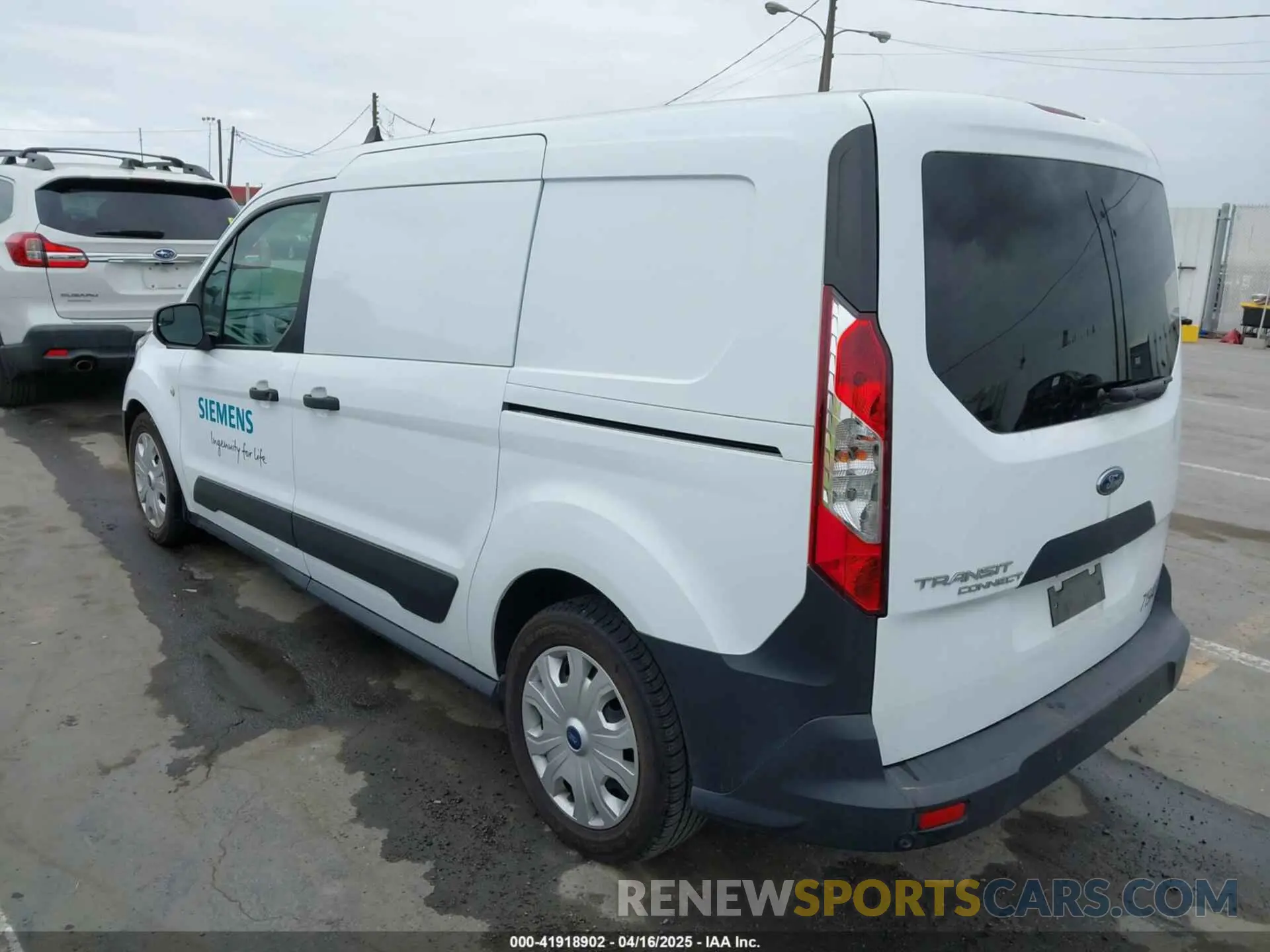 3 Photograph of a damaged car NM0LE7E20K1431420 FORD TRANSIT CONNECT 2019