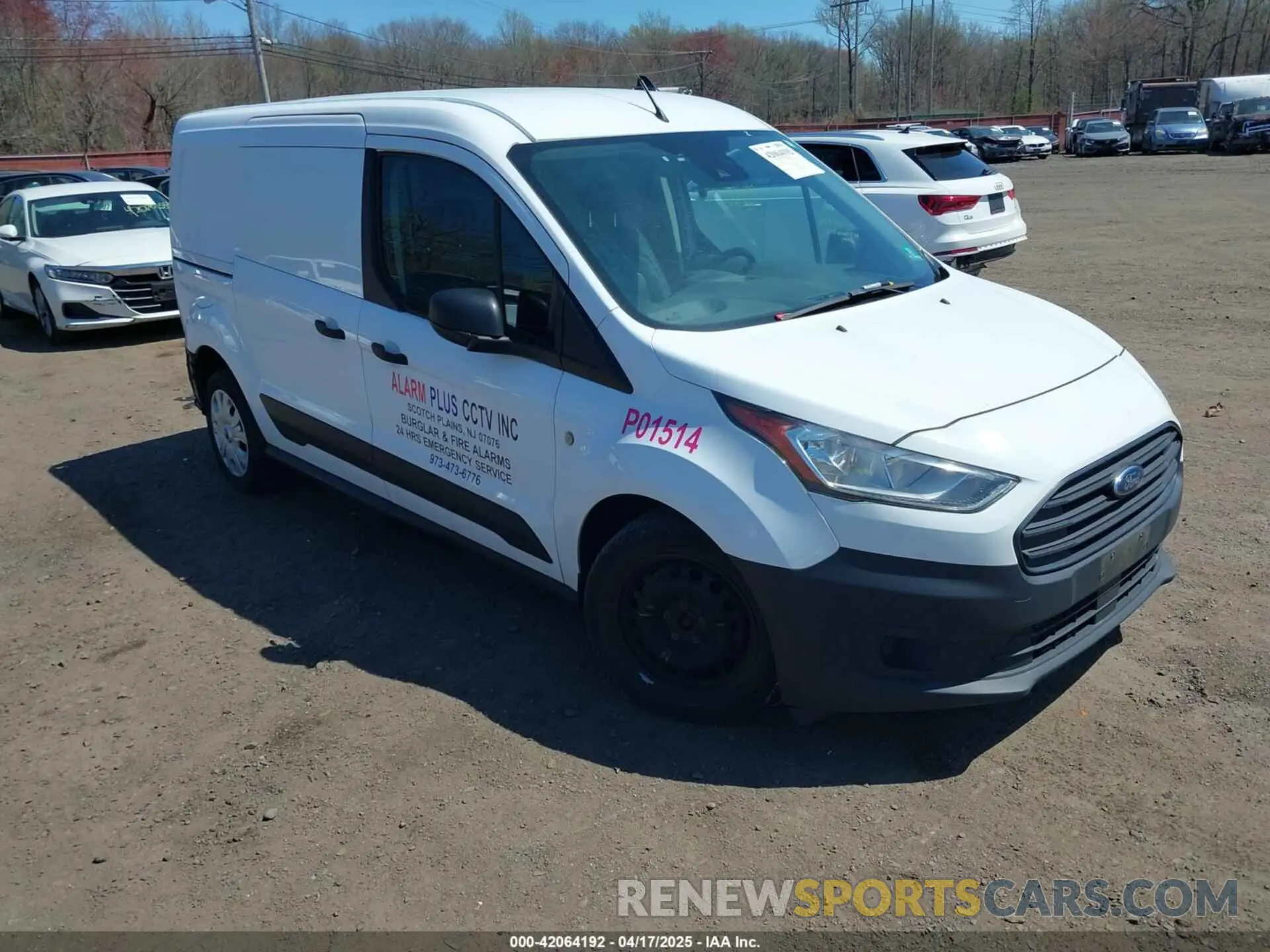 1 Photograph of a damaged car NM0LE7E26K1384250 FORD TRANSIT CONNECT 2019