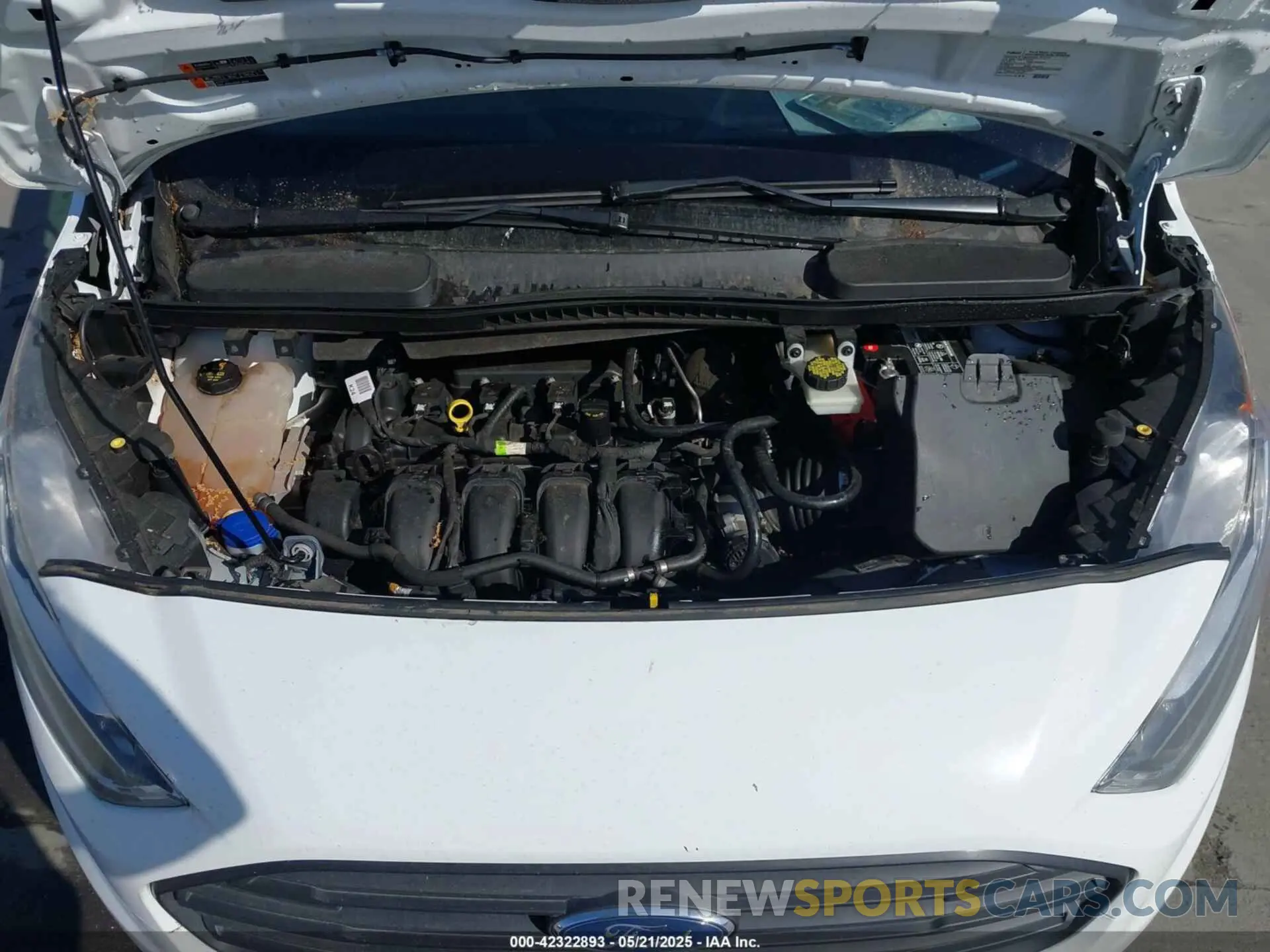 10 Photograph of a damaged car NM0LE7F27K1389553 FORD TRANSIT CONNECT 2019