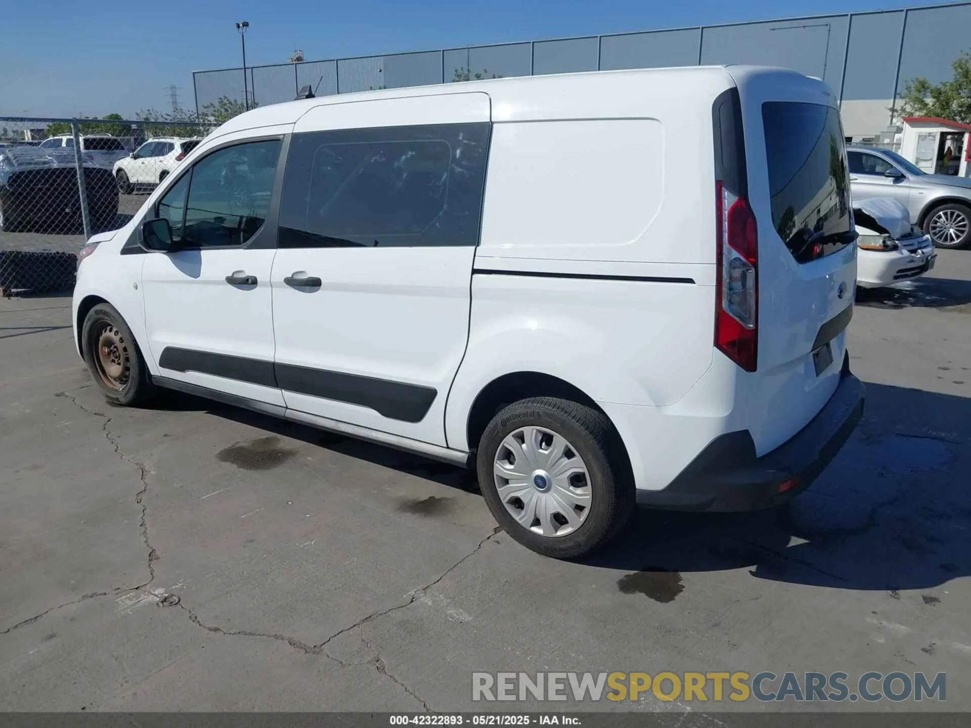 3 Photograph of a damaged car NM0LE7F27K1389553 FORD TRANSIT CONNECT 2019