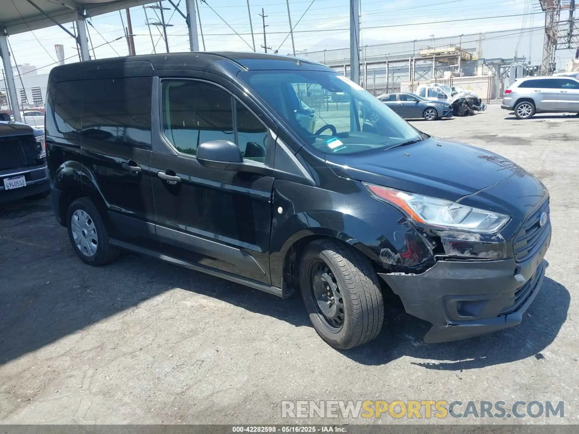 1 Photograph of a damaged car NM0LS6E22K1429977 FORD TRANSIT CONNECT 2019