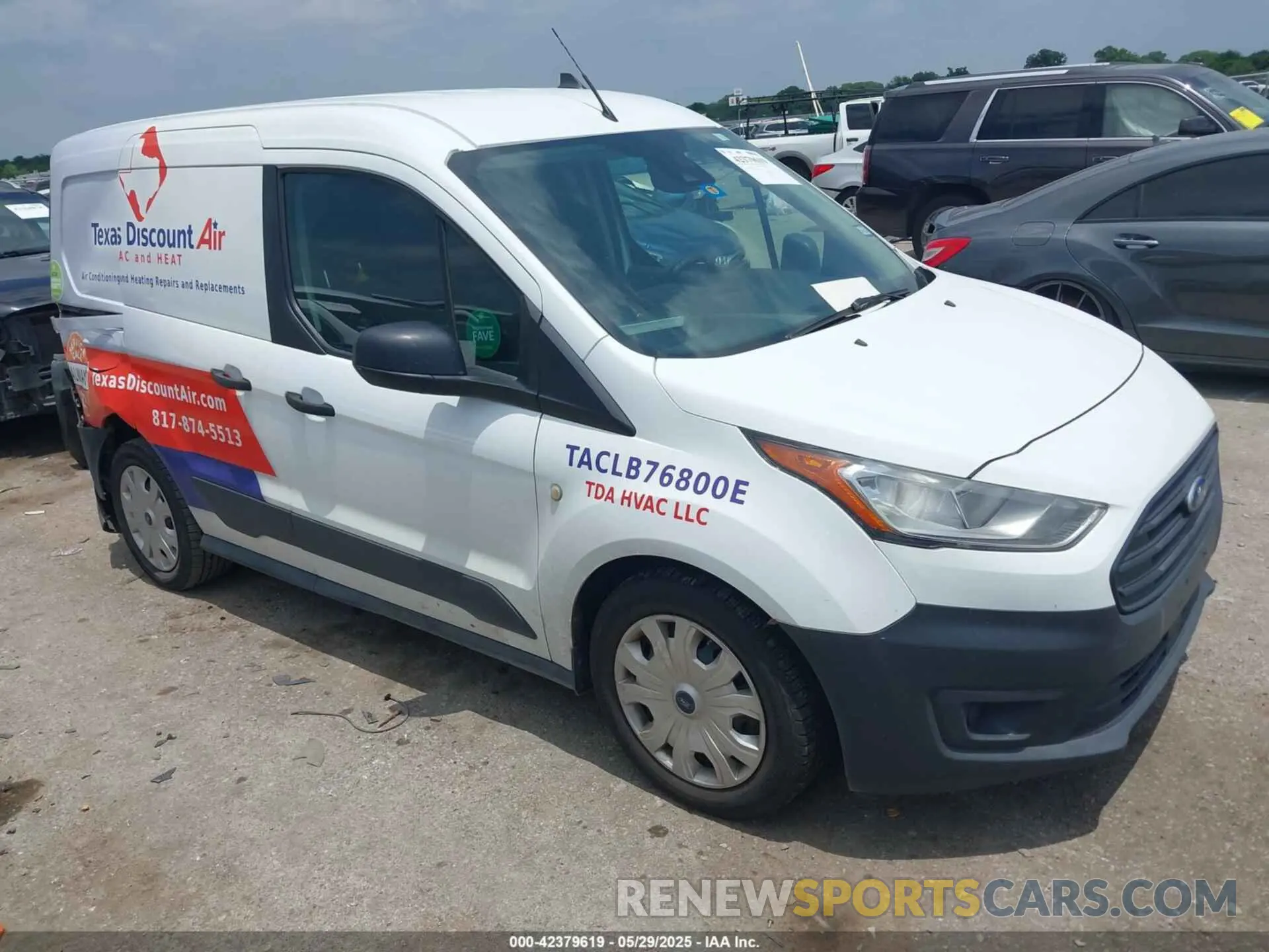 1 Photograph of a damaged car NM0LS6E25K1386266 FORD TRANSIT CONNECT 2019