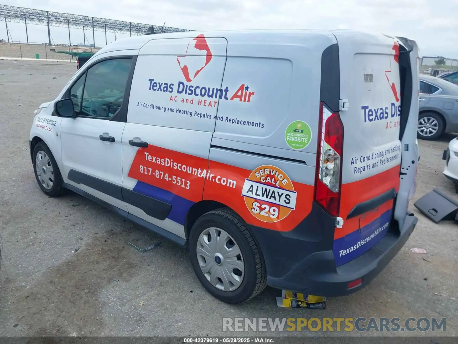 3 Photograph of a damaged car NM0LS6E25K1386266 FORD TRANSIT CONNECT 2019