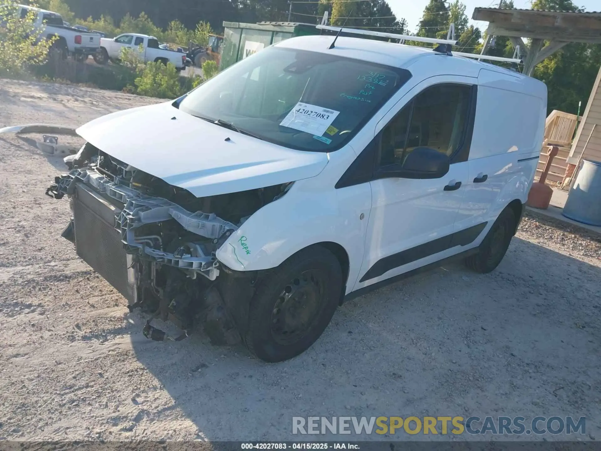 2 Photograph of a damaged car NM0LS6E26K1391010 FORD TRANSIT CONNECT 2019