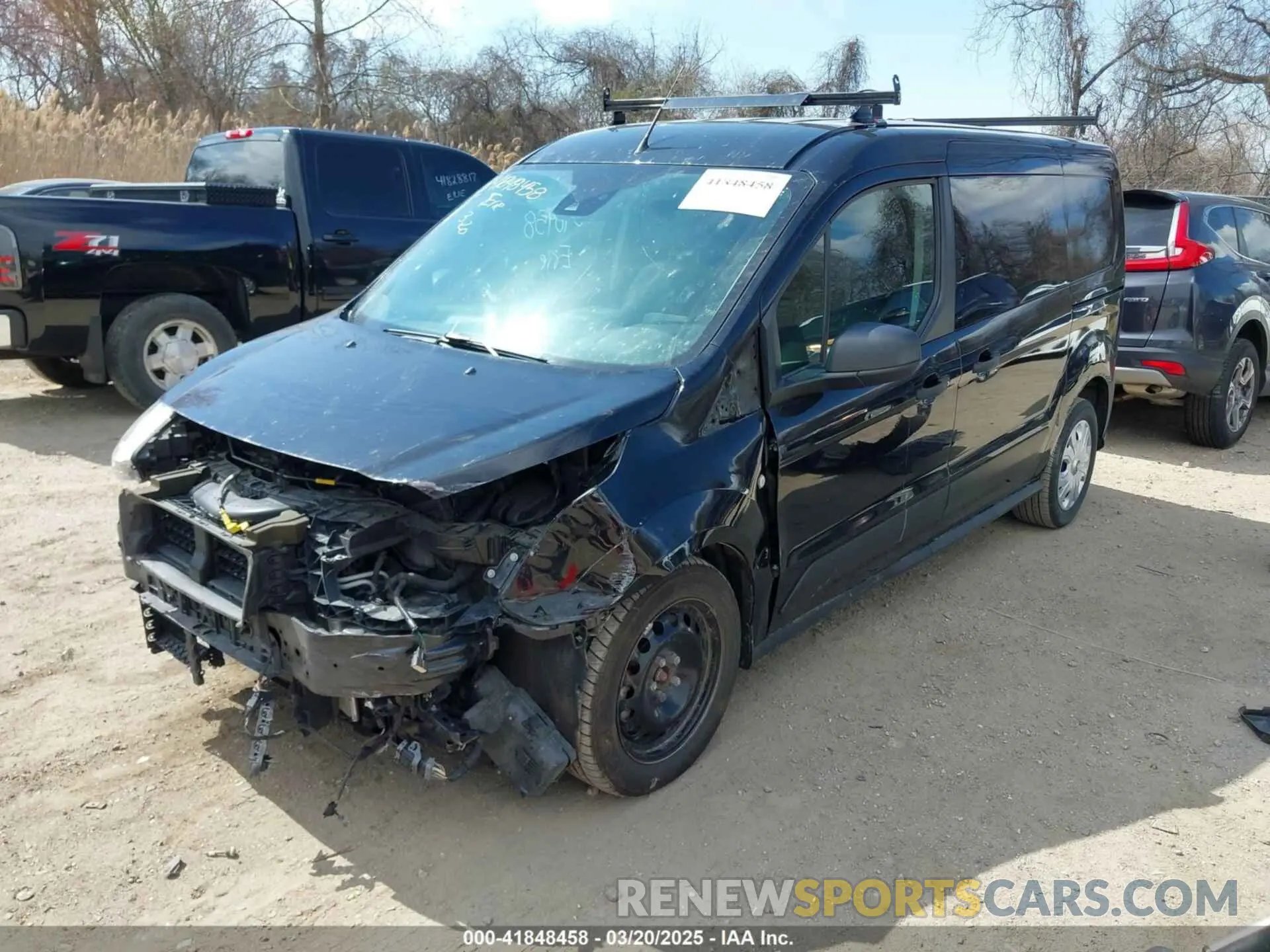 2 Photograph of a damaged car NM0LS7E22K1410643 FORD TRANSIT CONNECT 2019