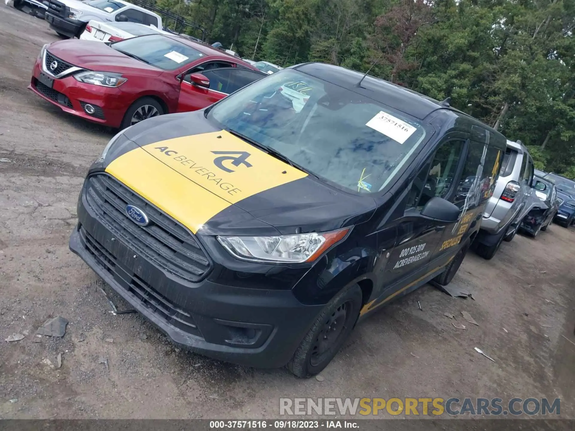 2 Photograph of a damaged car NM0LS7E22K1420945 FORD TRANSIT CONNECT 2019