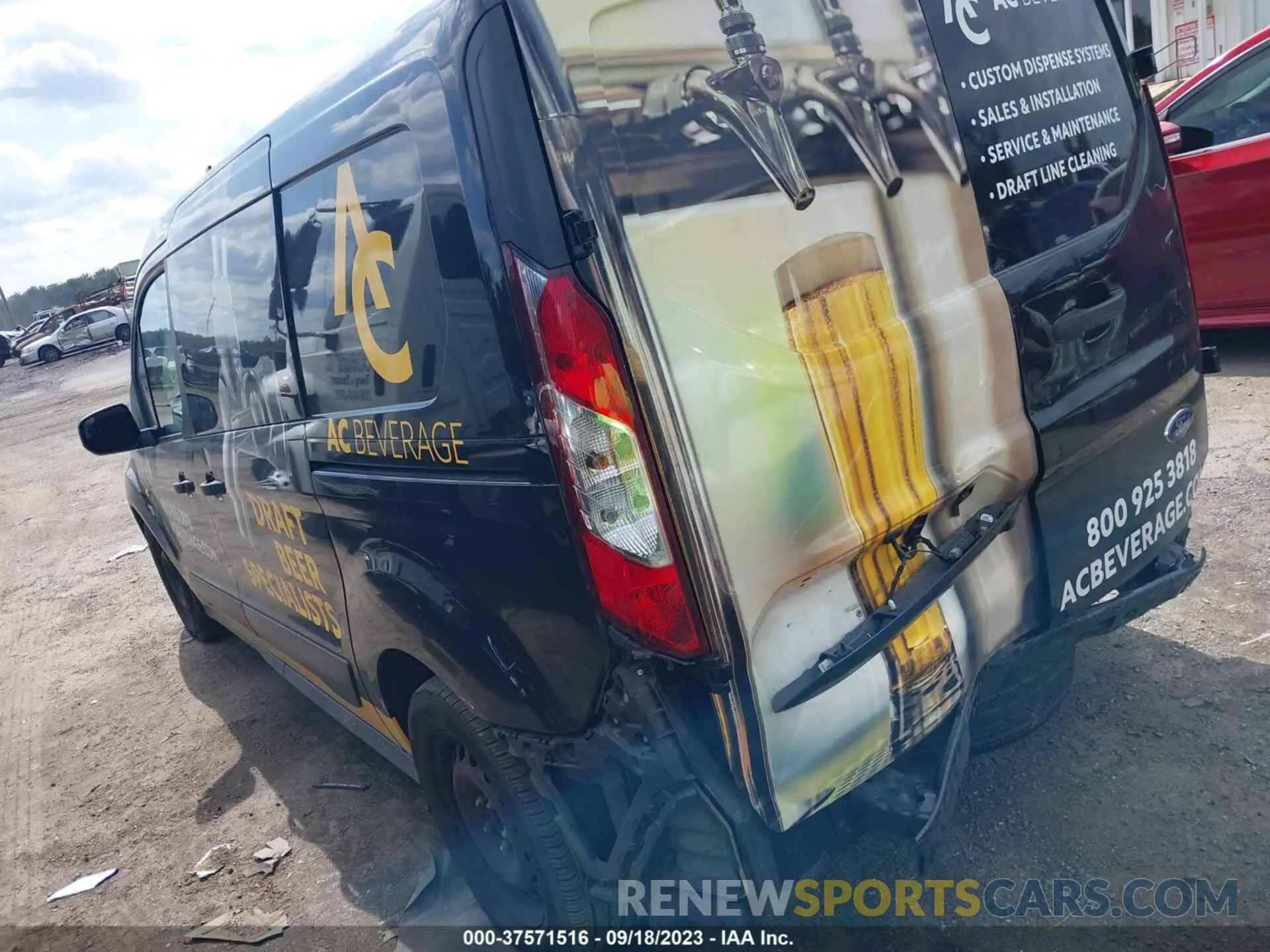 3 Photograph of a damaged car NM0LS7E22K1420945 FORD TRANSIT CONNECT 2019