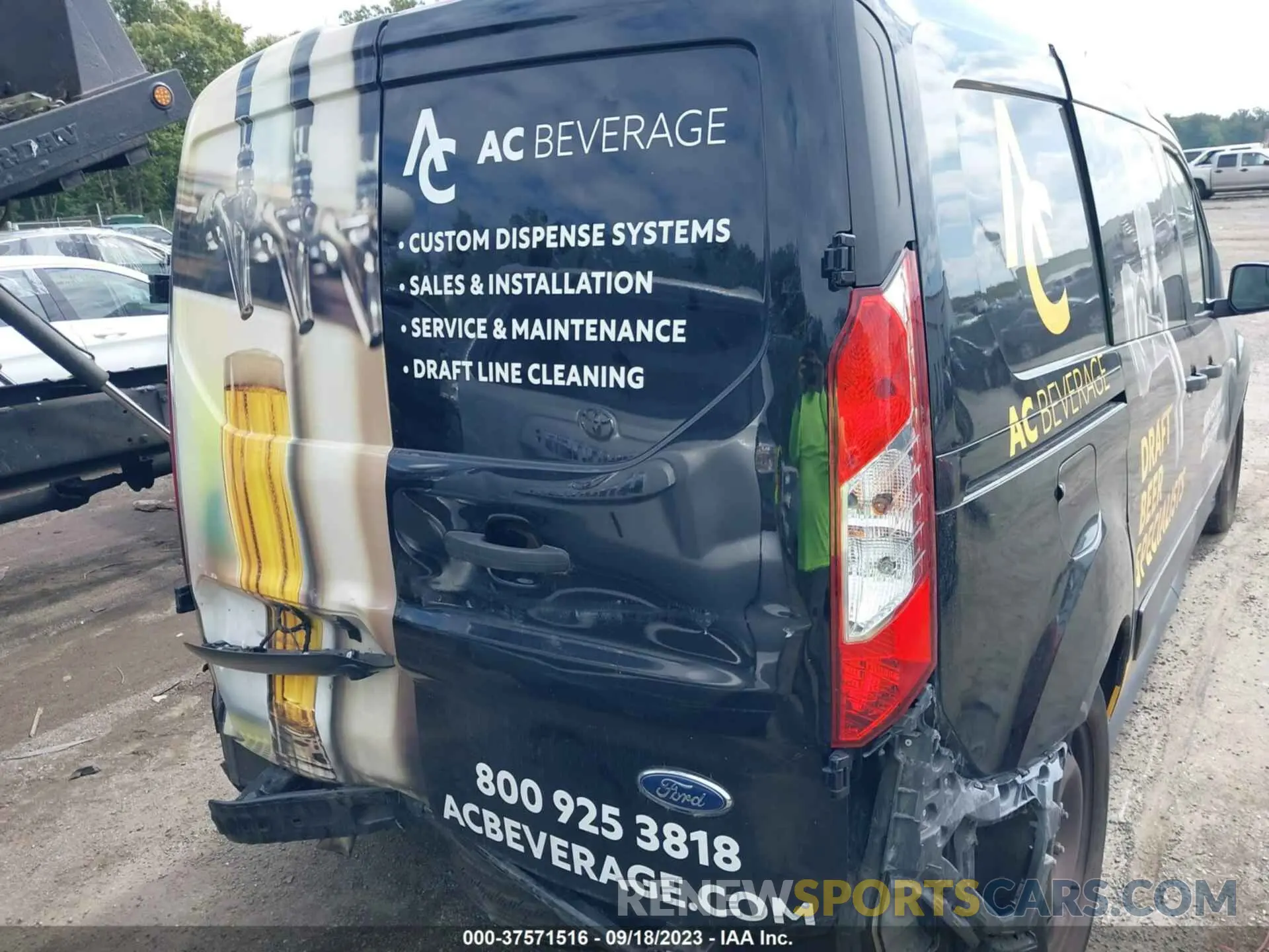 6 Photograph of a damaged car NM0LS7E22K1420945 FORD TRANSIT CONNECT 2019