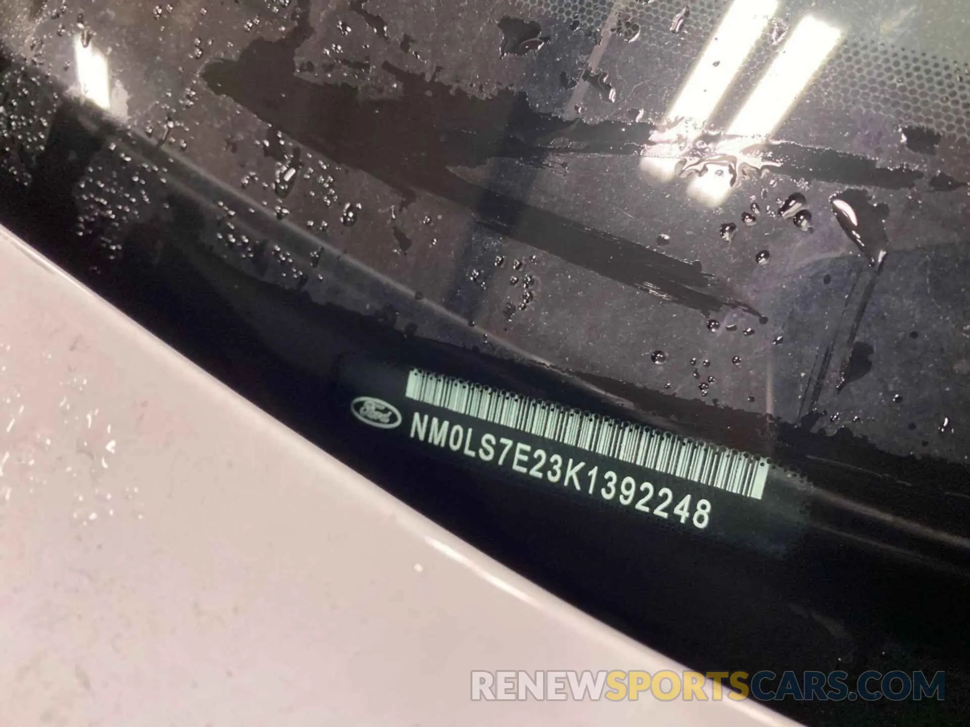 34 Photograph of a damaged car NM0LS7E23K1392248 FORD TRANSIT CONNECT 2019