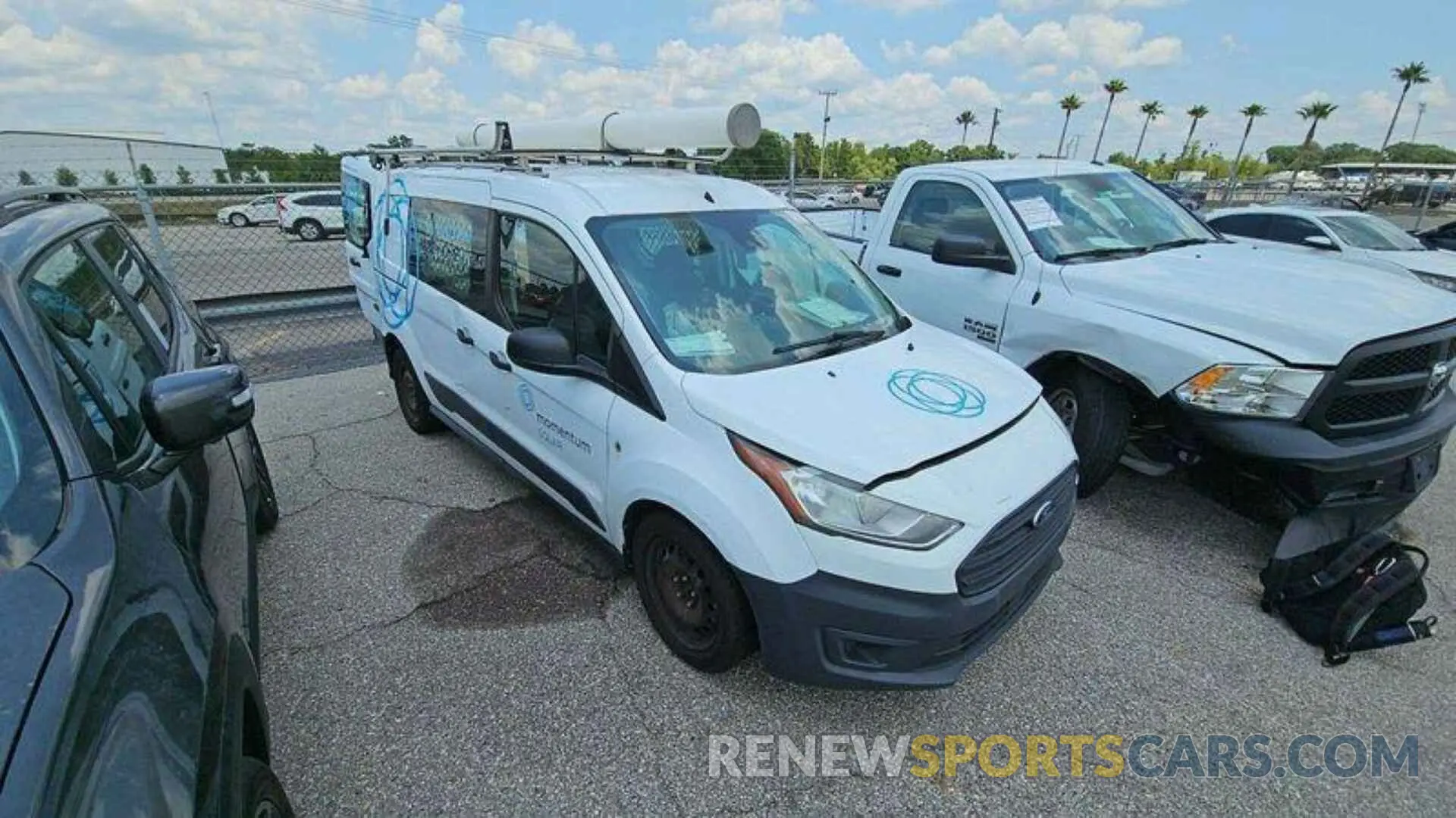 15 Photograph of a damaged car NM0LS7E23K1396168 FORD TRANSIT CONNECT 2019