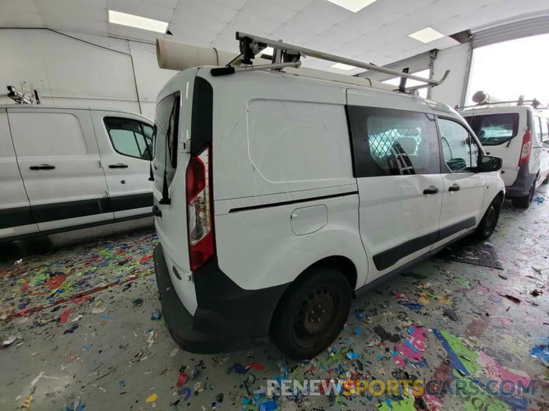 2 Photograph of a damaged car NM0LS7E23K1396168 FORD TRANSIT CONNECT 2019