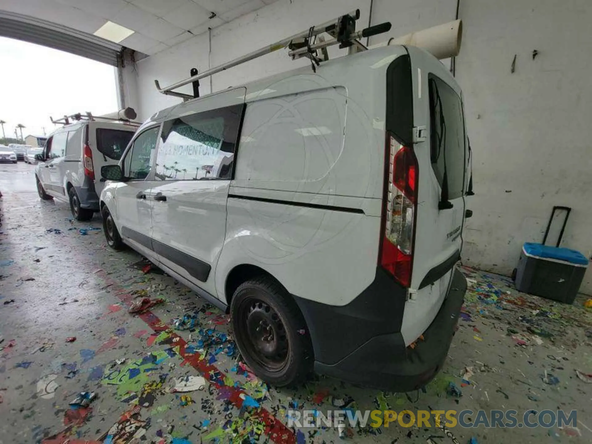 3 Photograph of a damaged car NM0LS7E23K1396168 FORD TRANSIT CONNECT 2019