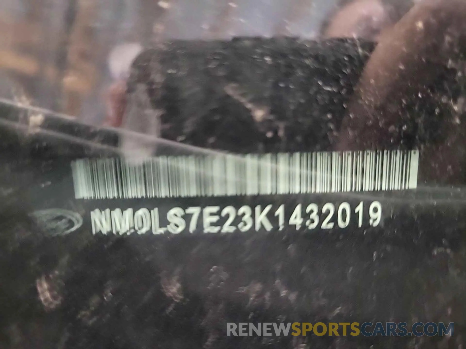 27 Photograph of a damaged car NM0LS7E23K1432019 FORD TRANSIT CONNECT 2019