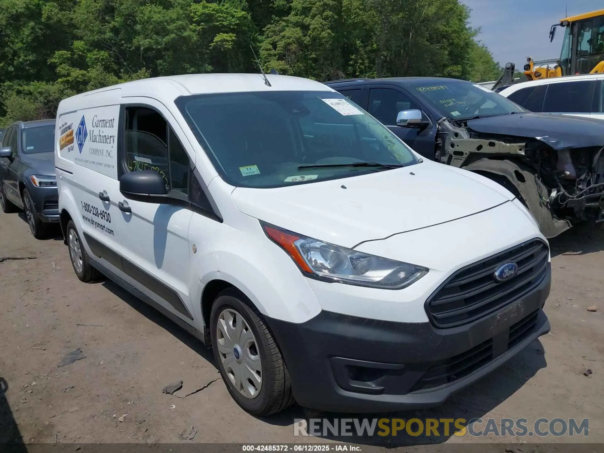 1 Photograph of a damaged car NM0LS7E24K1424172 FORD TRANSIT CONNECT 2019