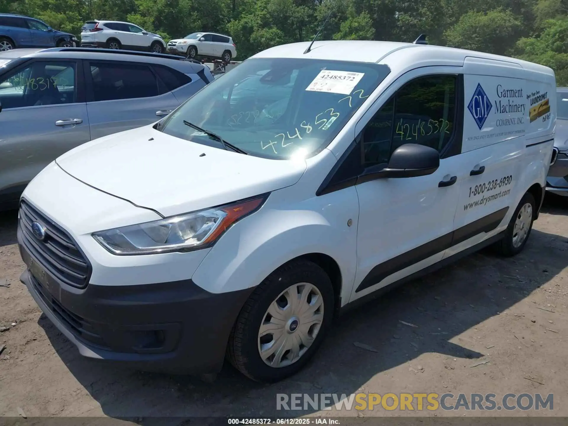 2 Photograph of a damaged car NM0LS7E24K1424172 FORD TRANSIT CONNECT 2019