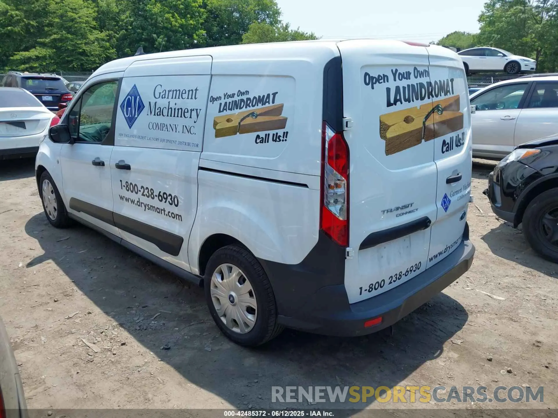 3 Photograph of a damaged car NM0LS7E24K1424172 FORD TRANSIT CONNECT 2019