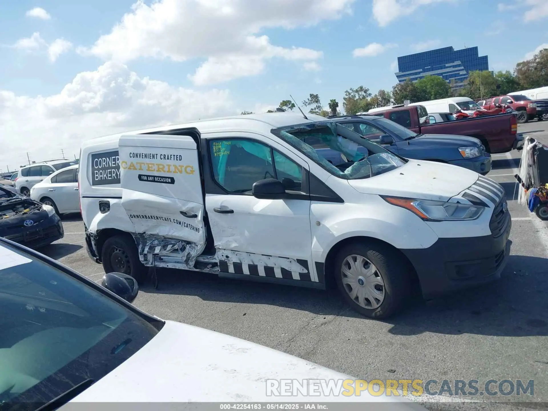 13 Photograph of a damaged car NM0LS7E25K1423404 FORD TRANSIT CONNECT 2019