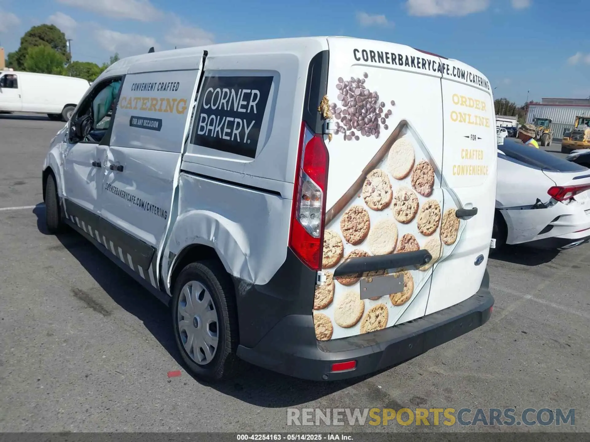 3 Photograph of a damaged car NM0LS7E25K1423404 FORD TRANSIT CONNECT 2019