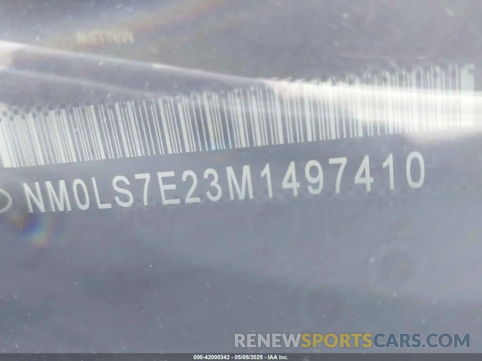 11 Photograph of a damaged car NM0LS7E26K1391949 FORD TRANSIT CONNECT 2019