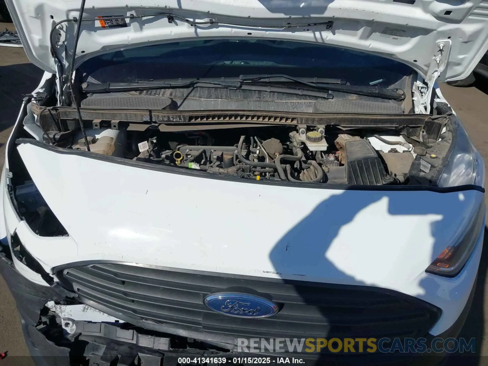 10 Photograph of a damaged car NM0LS7E26K1414341 FORD TRANSIT CONNECT 2019