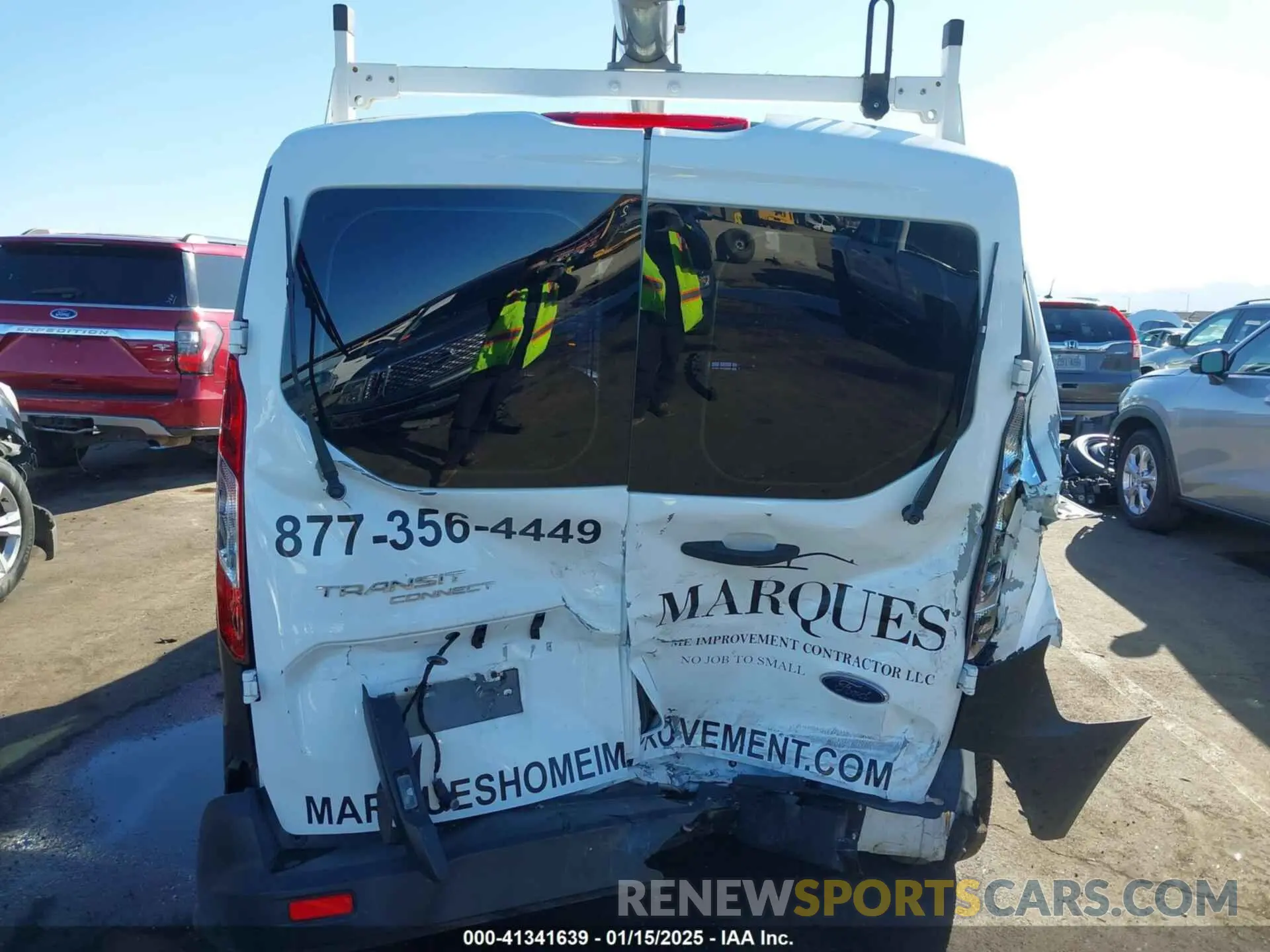 17 Photograph of a damaged car NM0LS7E26K1414341 FORD TRANSIT CONNECT 2019