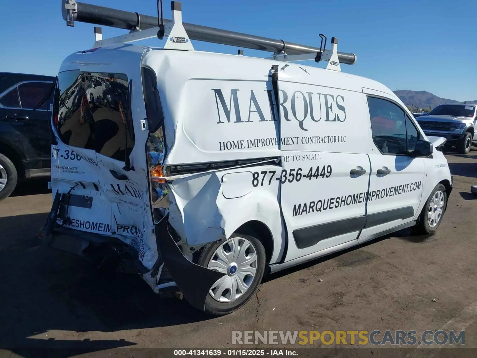 4 Photograph of a damaged car NM0LS7E26K1414341 FORD TRANSIT CONNECT 2019