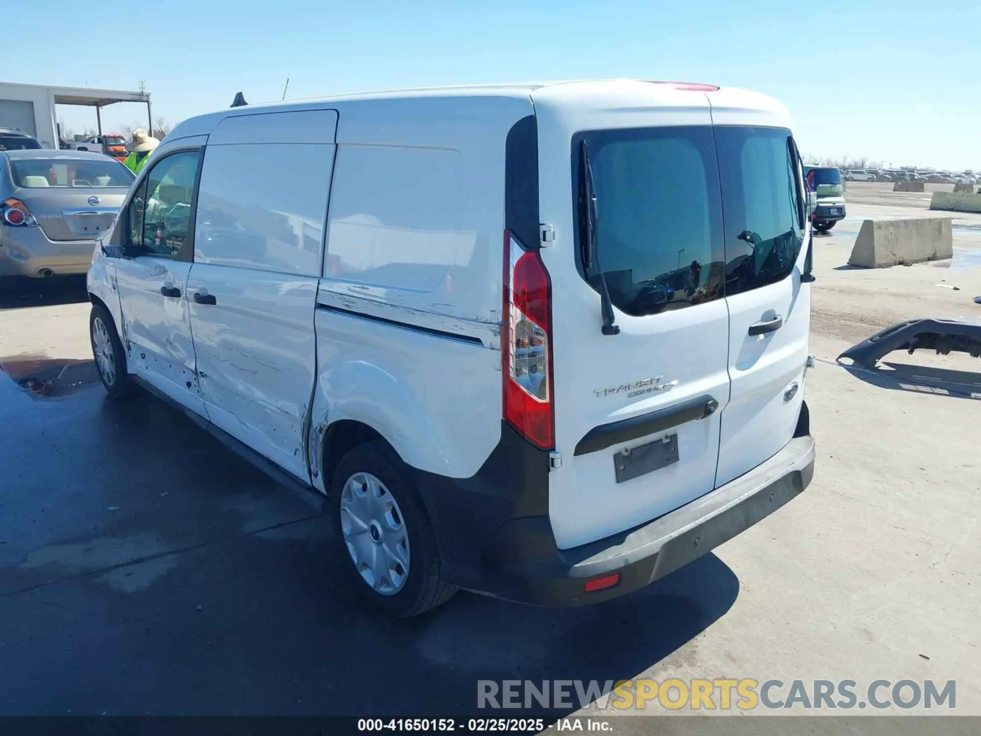 3 Photograph of a damaged car NM0LS7E27K1386176 FORD TRANSIT CONNECT 2019
