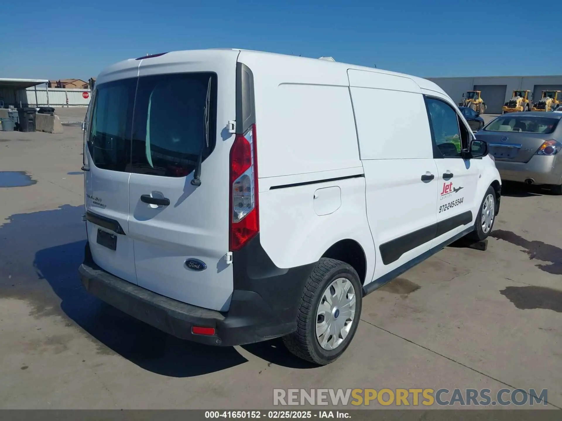 4 Photograph of a damaged car NM0LS7E27K1386176 FORD TRANSIT CONNECT 2019