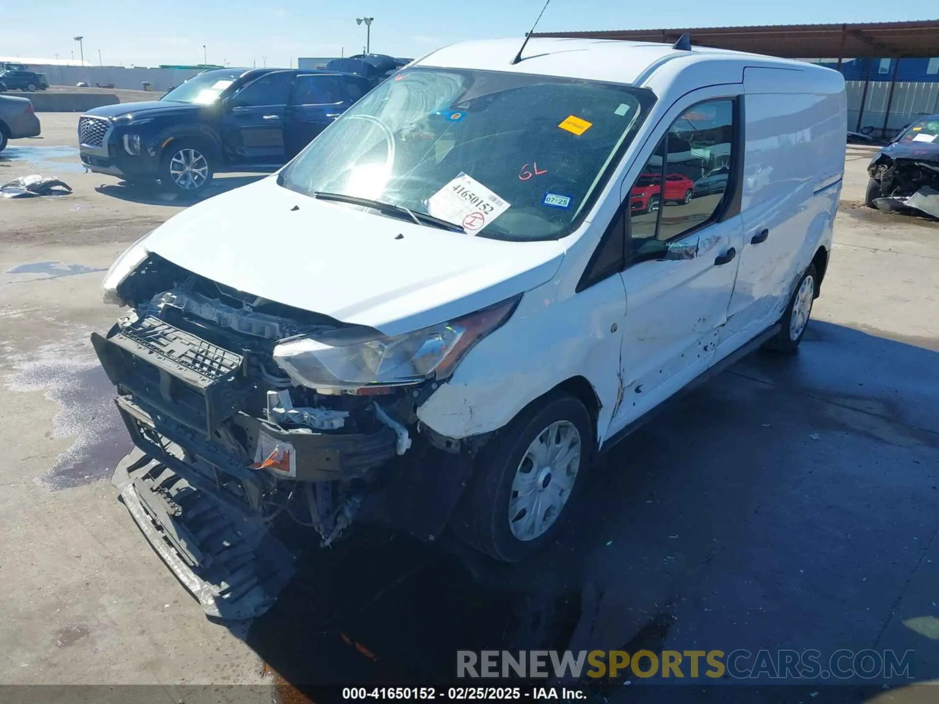 6 Photograph of a damaged car NM0LS7E27K1386176 FORD TRANSIT CONNECT 2019