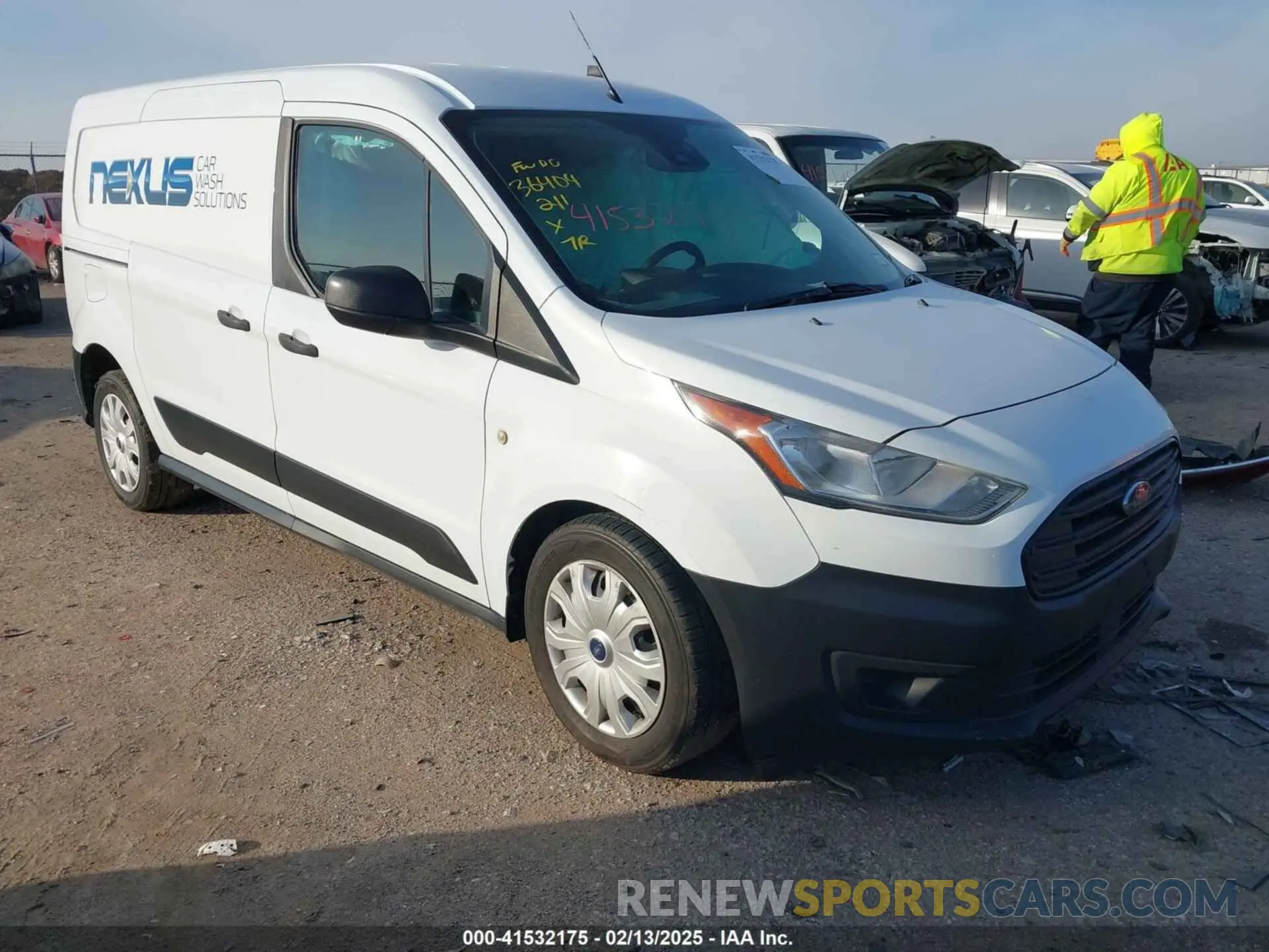 1 Photograph of a damaged car NM0LS7E27K1400383 FORD TRANSIT CONNECT 2019
